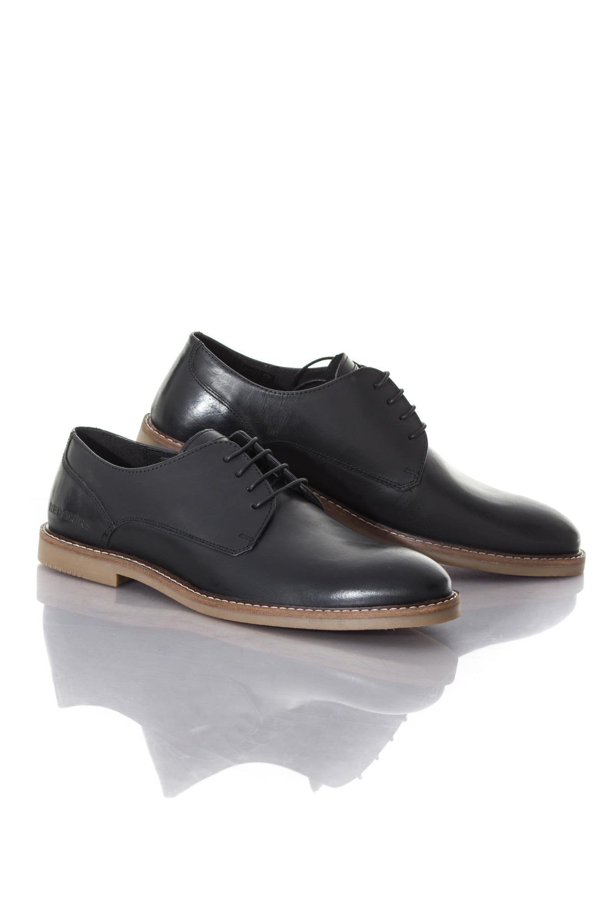 Men's black Redskins dress shoes - Image n°1