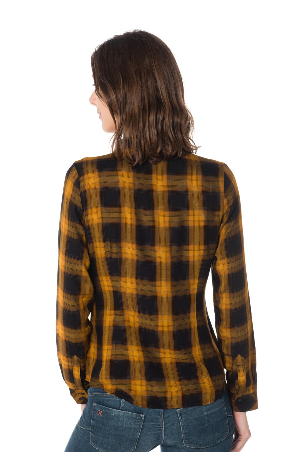 Honey check shirt - Image n°4