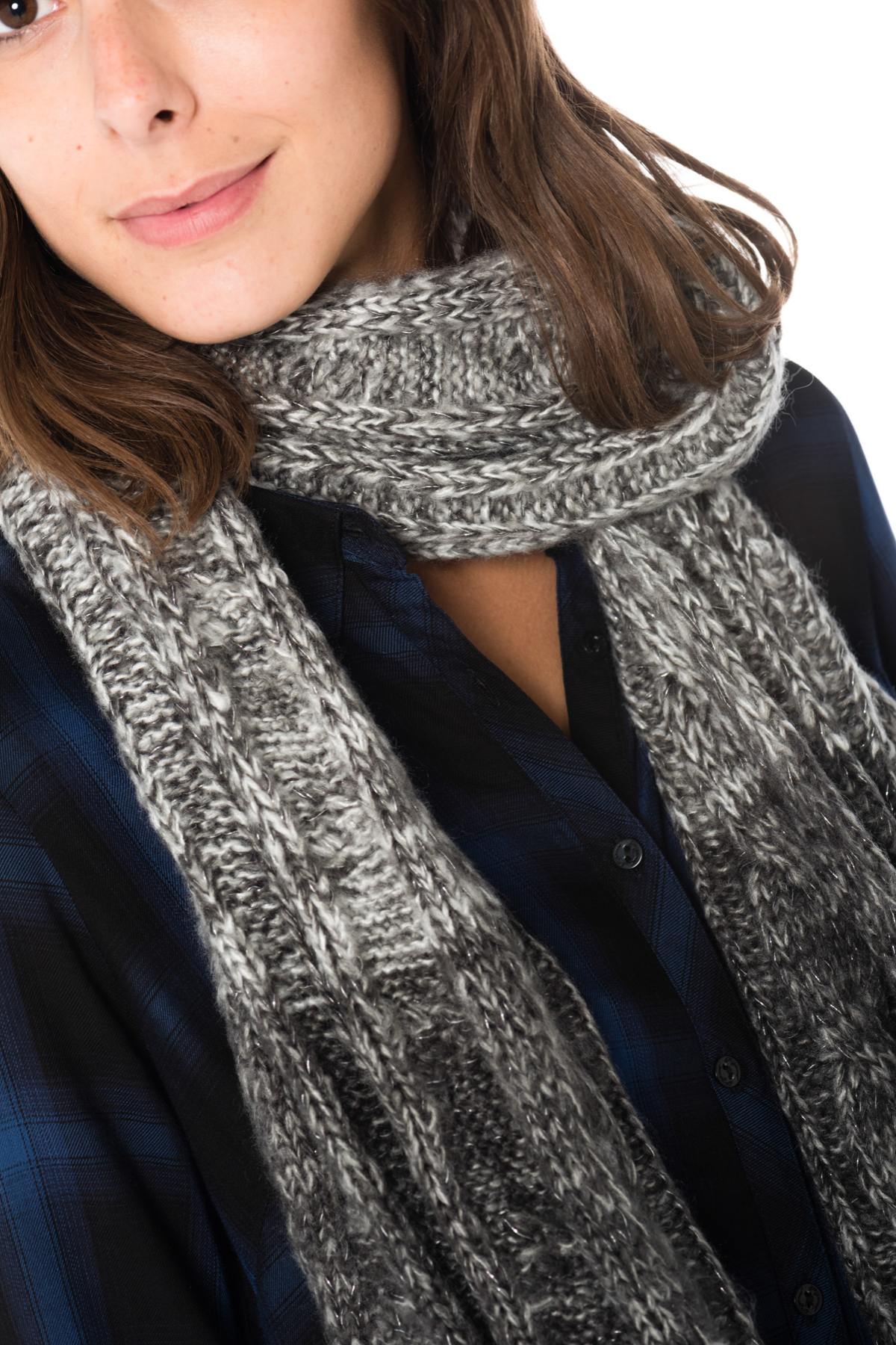 Redskins women's black and gray scarf - Image n°4