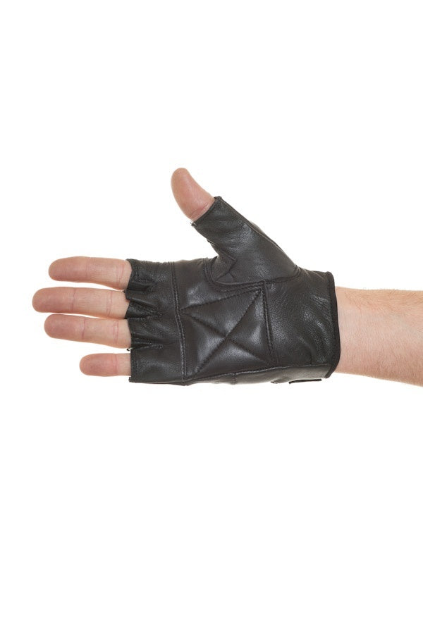 Last Rebels unisex leather glove Black - Image n°2