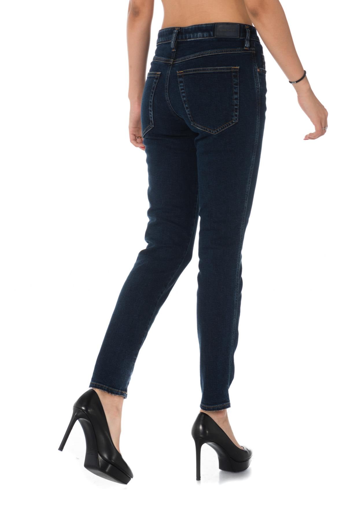 Diesel women's raw skinny fit jeans - Image n°7