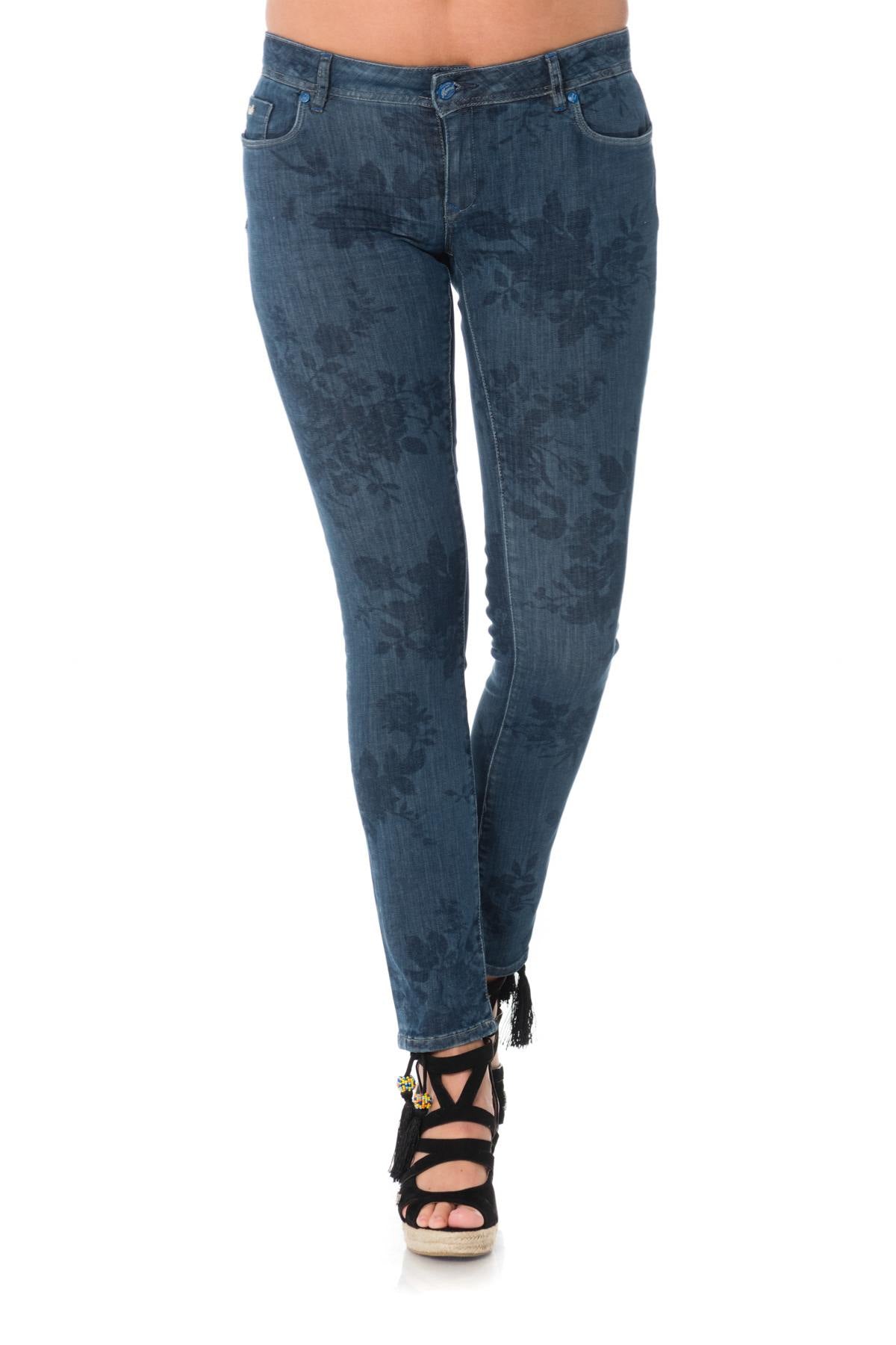 Women's push up jeans with patterns - Image n°4