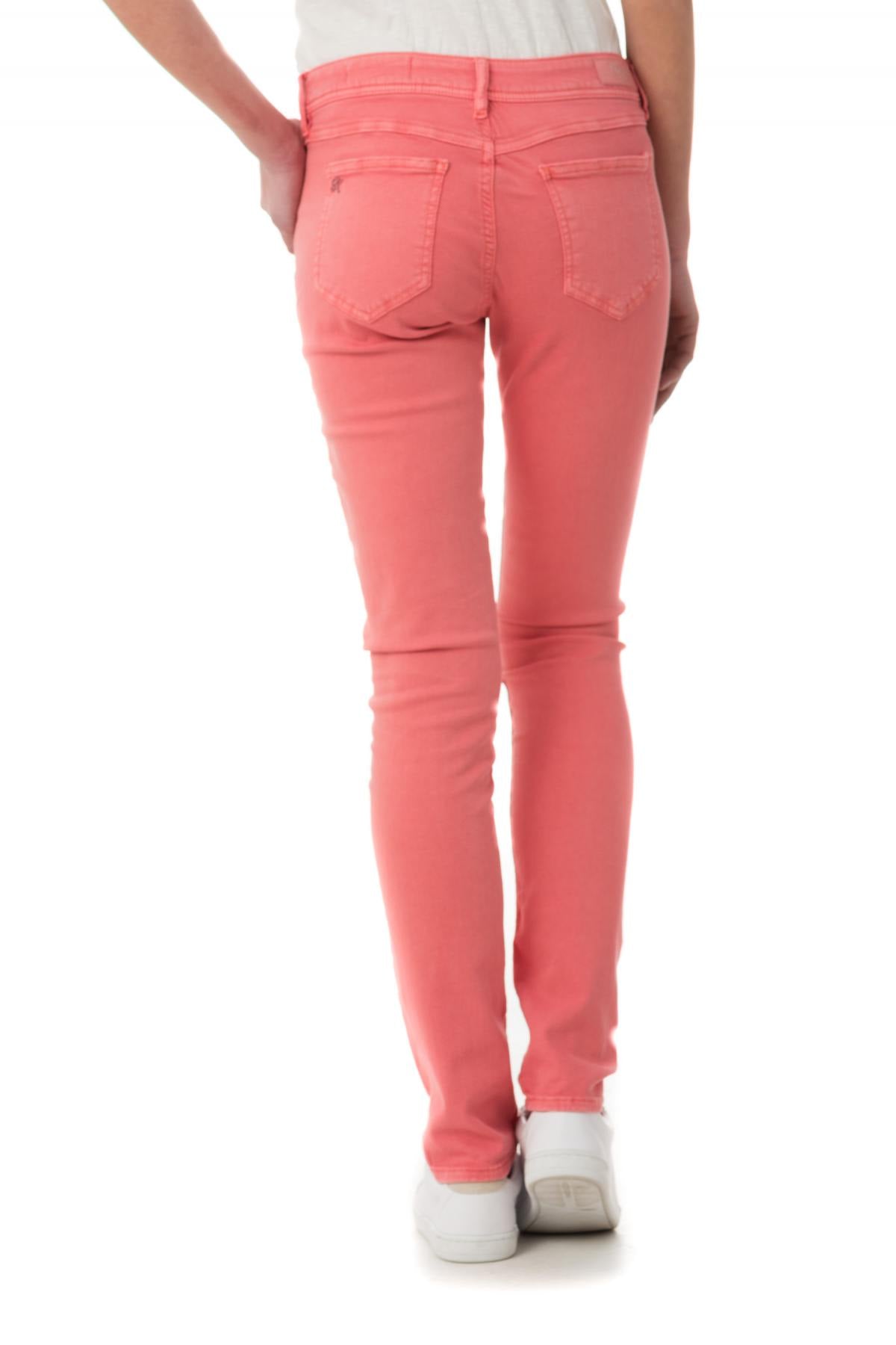 Kaporal five jeans in flashy pink color for women - Image n°2