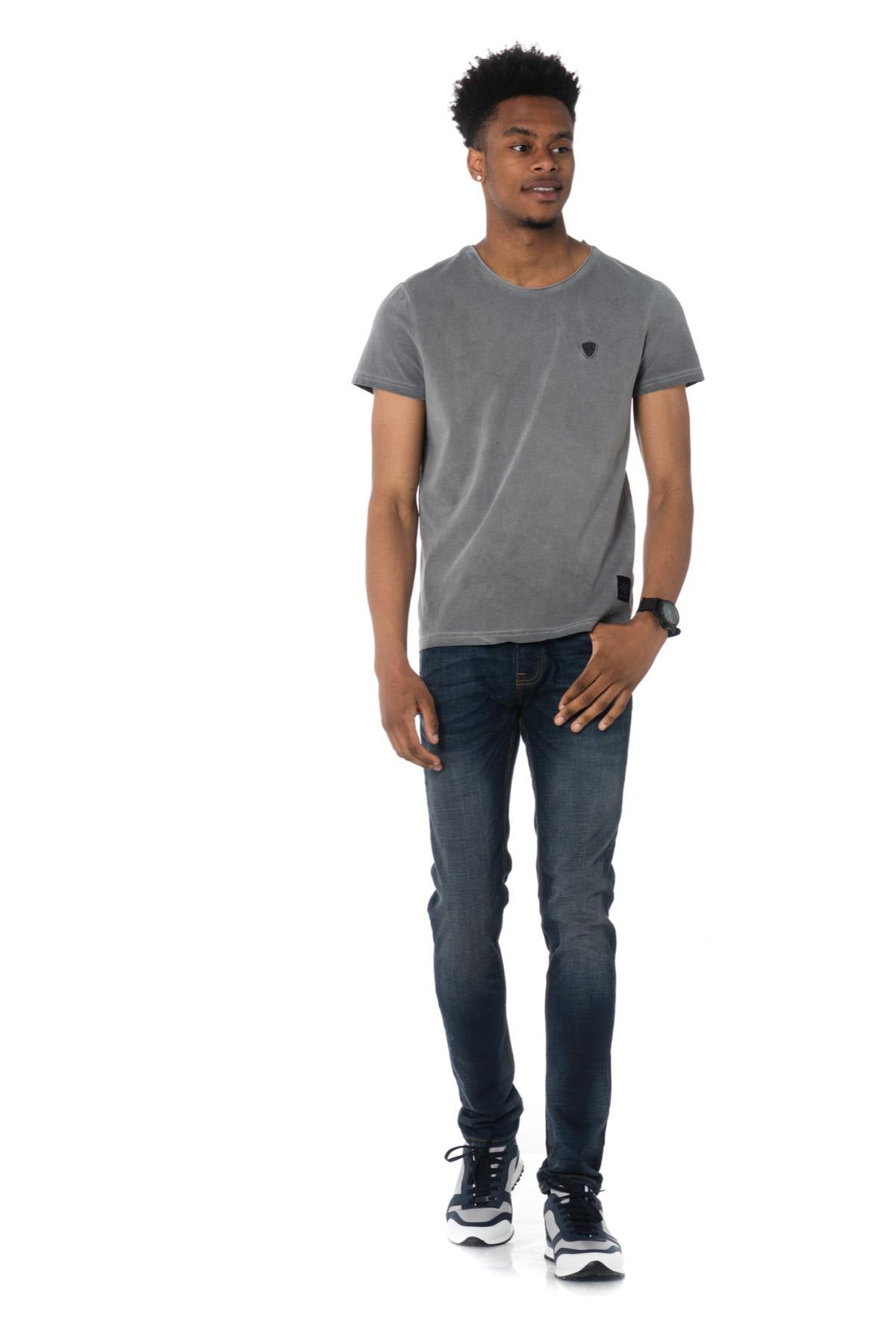 Redskins men's jeans with faded effect - Image n°3