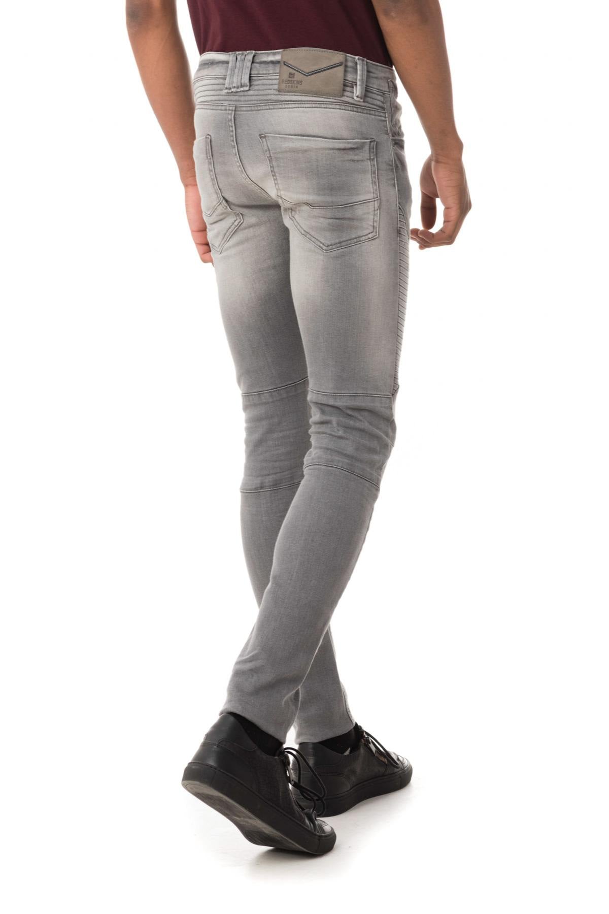 Redskins men's biker style jeans - Image n°2