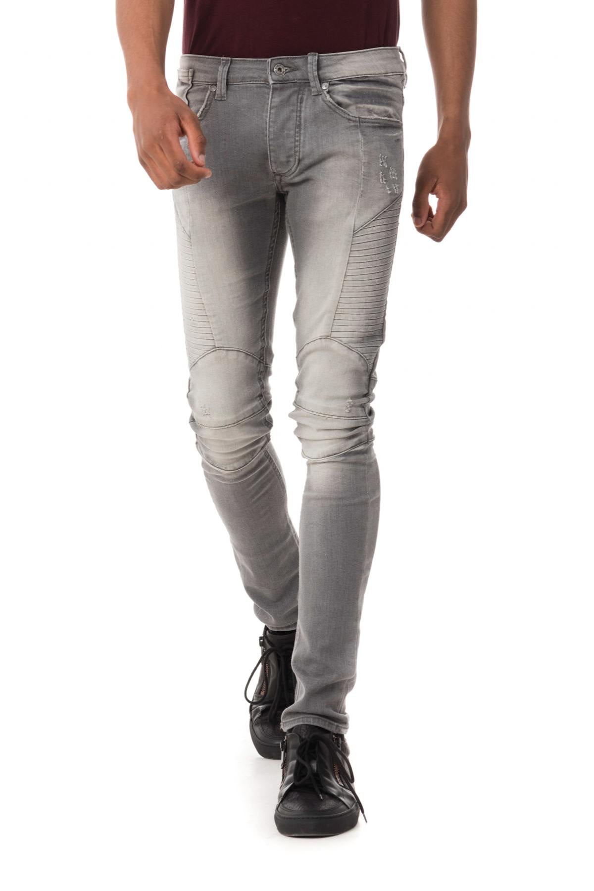 Redskins men's biker style jeans - Image n°1