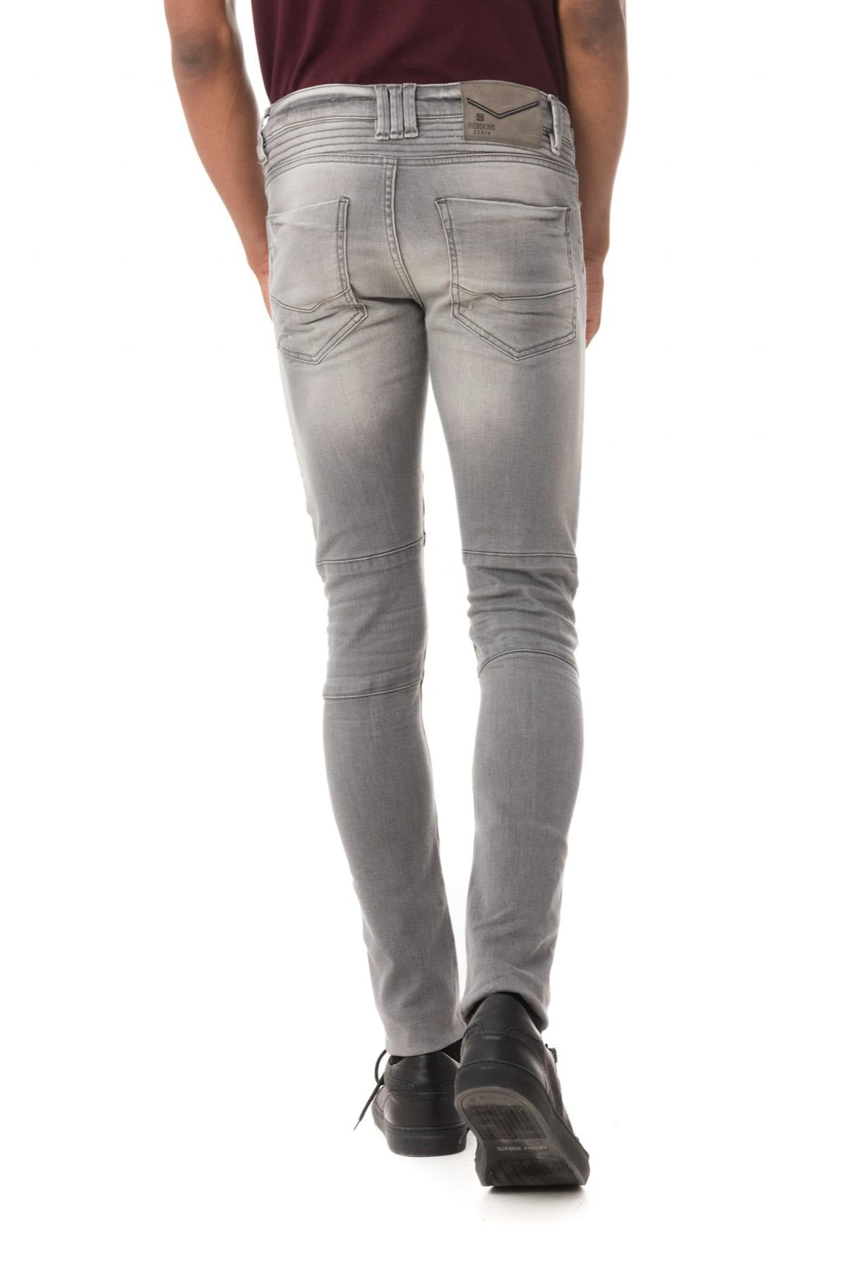 Redskins men's biker style jeans - Image n°5