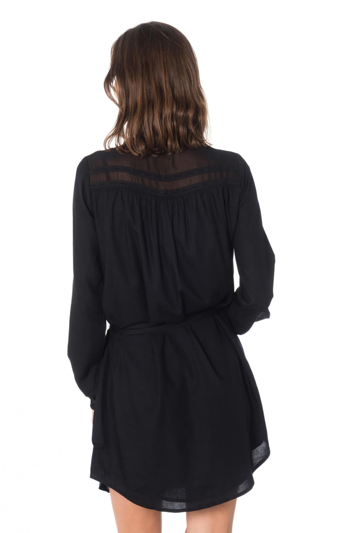 Kaporal black belted dress - Image n°3