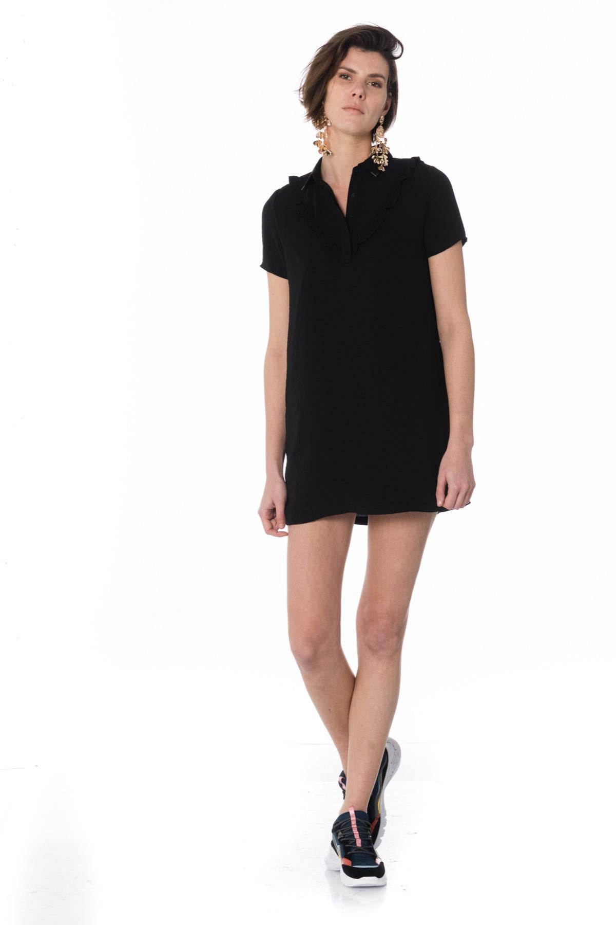 Black fitted dress - Image n°2