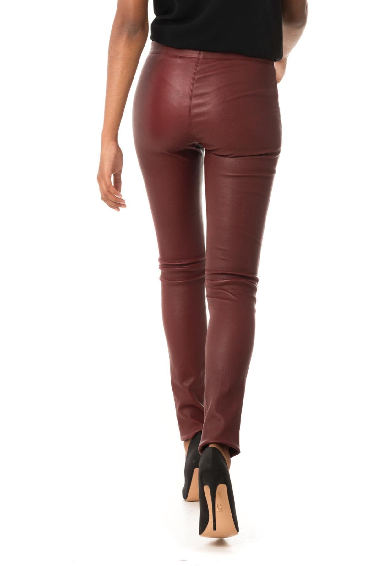 Burgundy Oakwood leggings - Image n°3