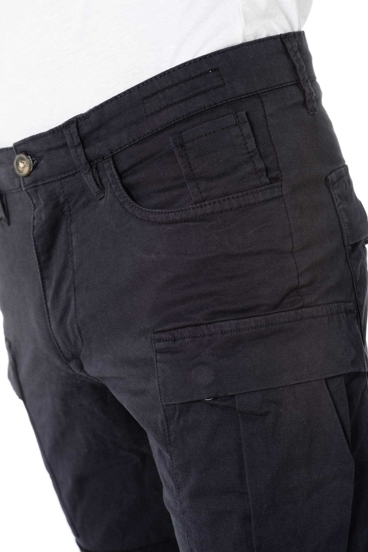 Men's navy blue Bermuda shorts - Image n°6