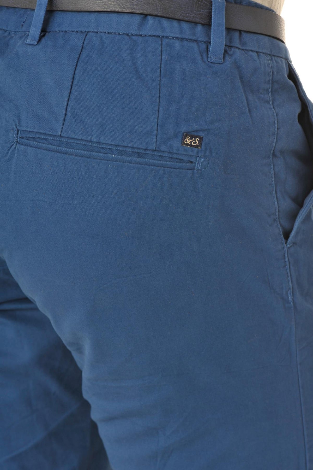 Scotch and Soda blue chino pants - Image n°5