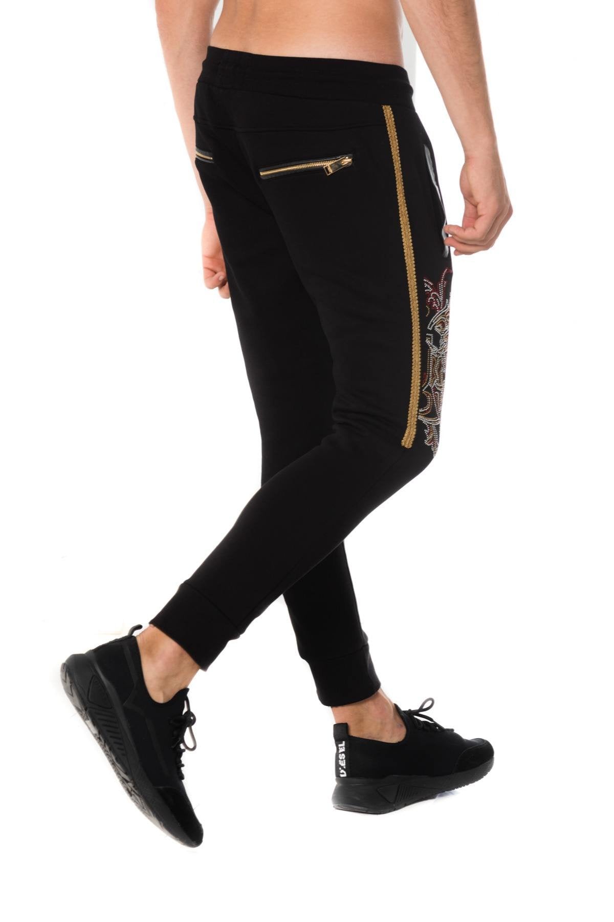 Horspist sweatpants with rhinestones - Image n°2