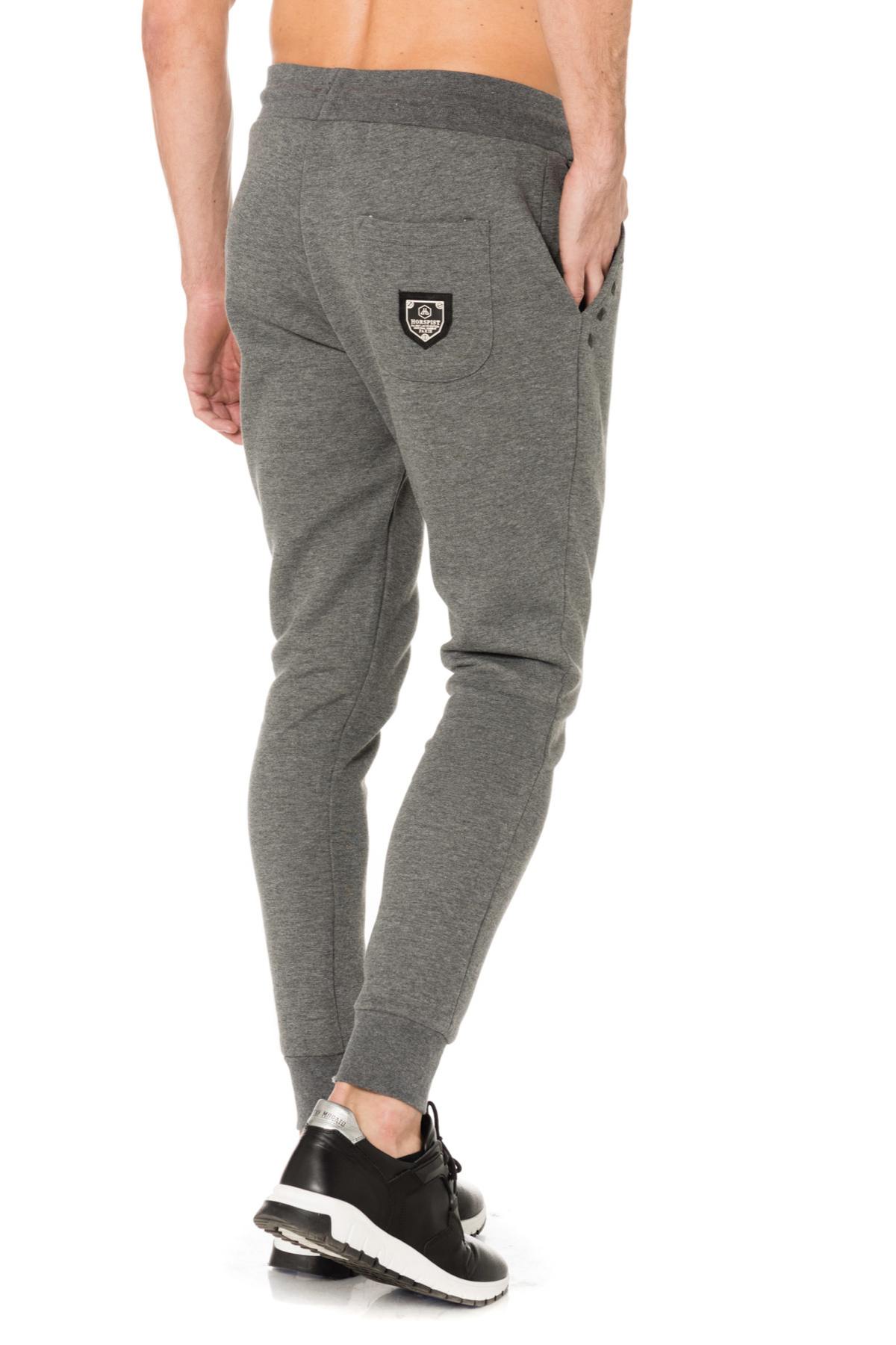 Gray horspist jogging pants - Image n°2