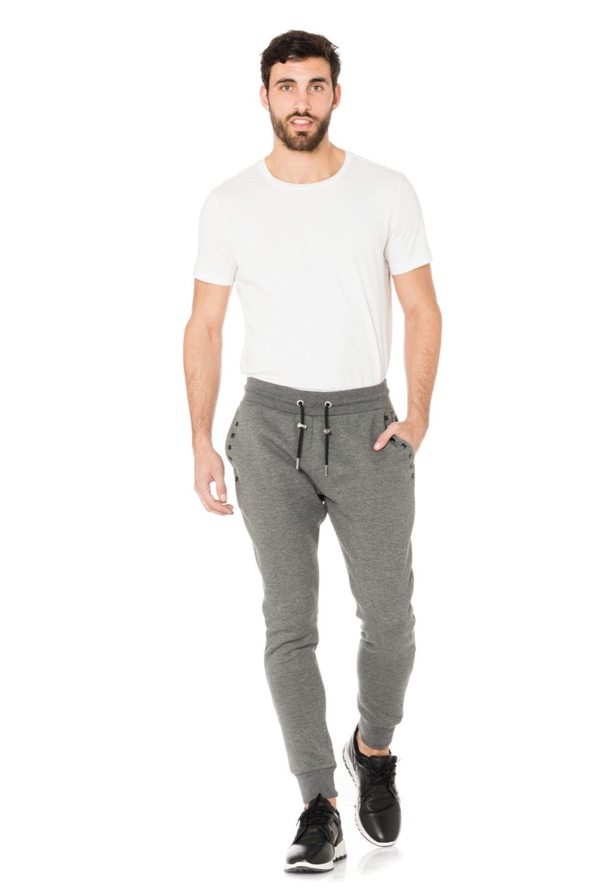 Gray horspist jogging pants - Image n°3