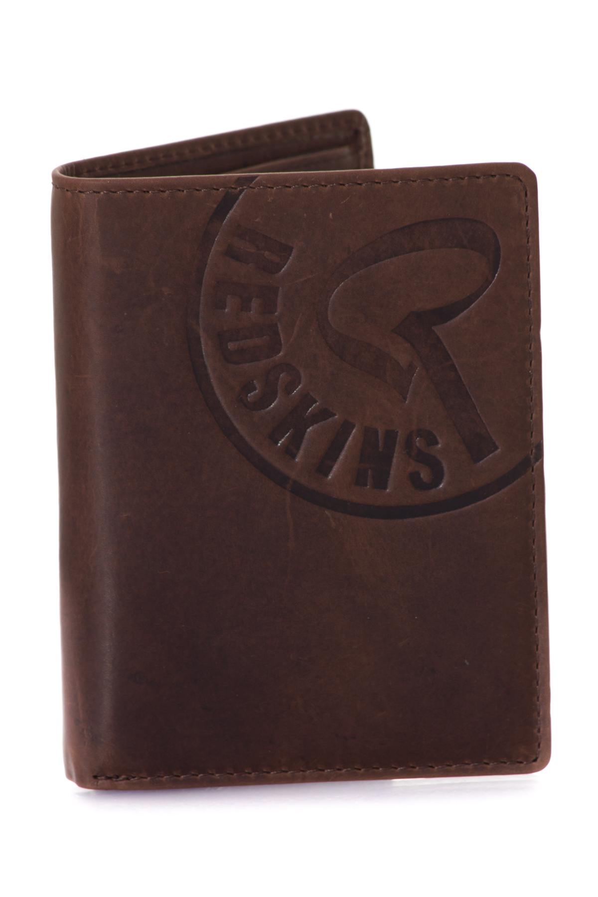 Elegant brown wallet in cowhide leather - Image n°2