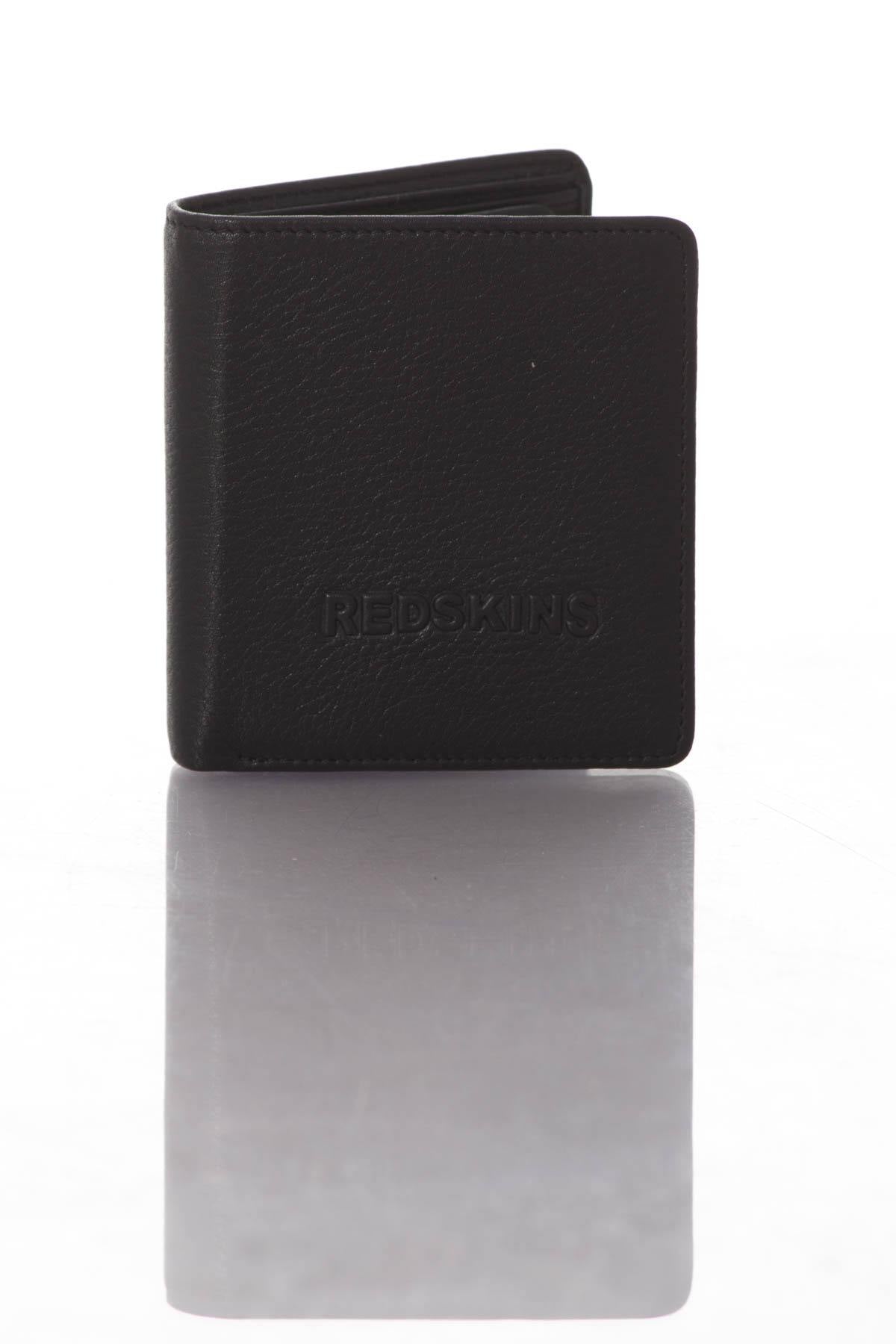 Small black redskins wallet - Image n°1