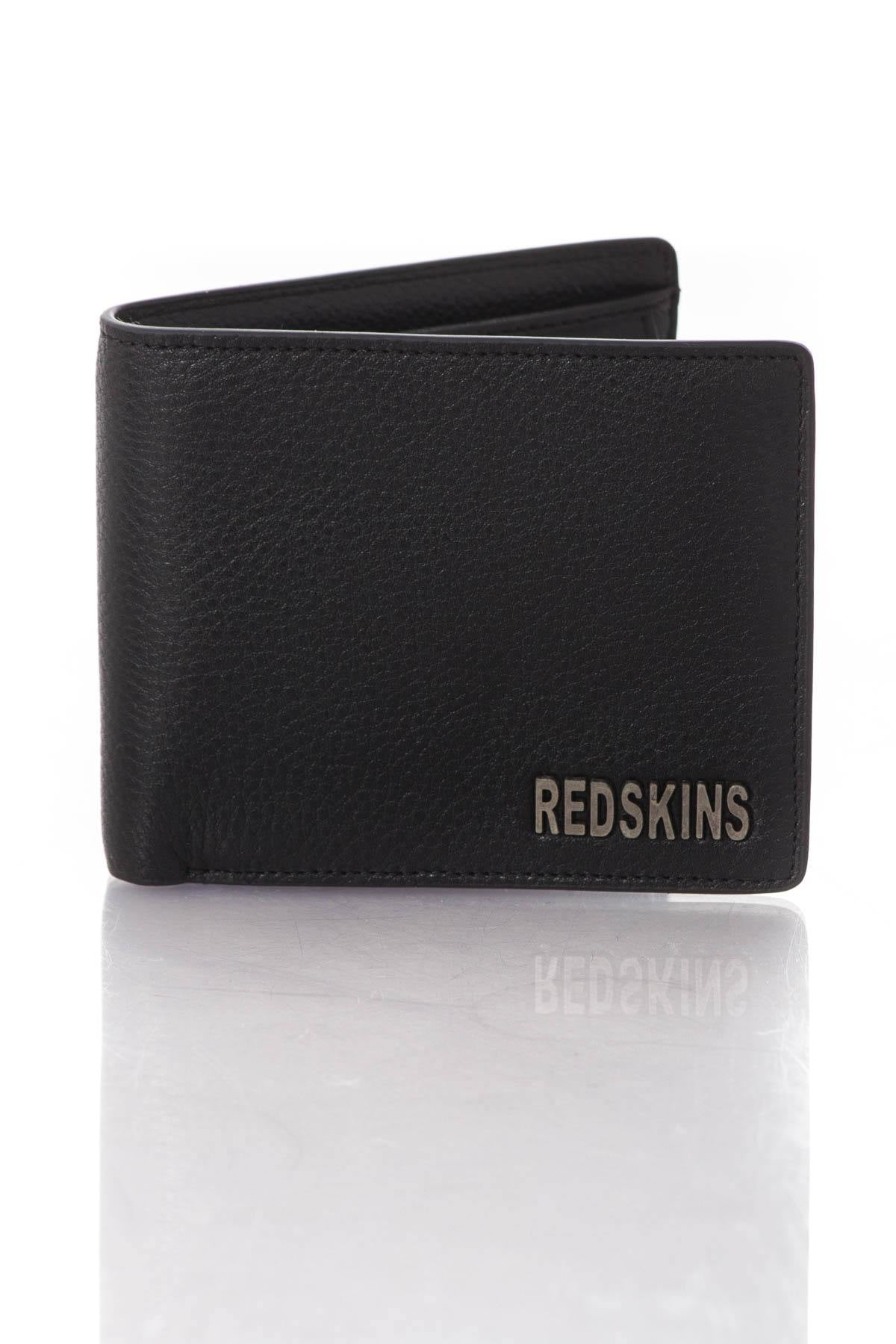 small black Redskins wallet - Image n°1