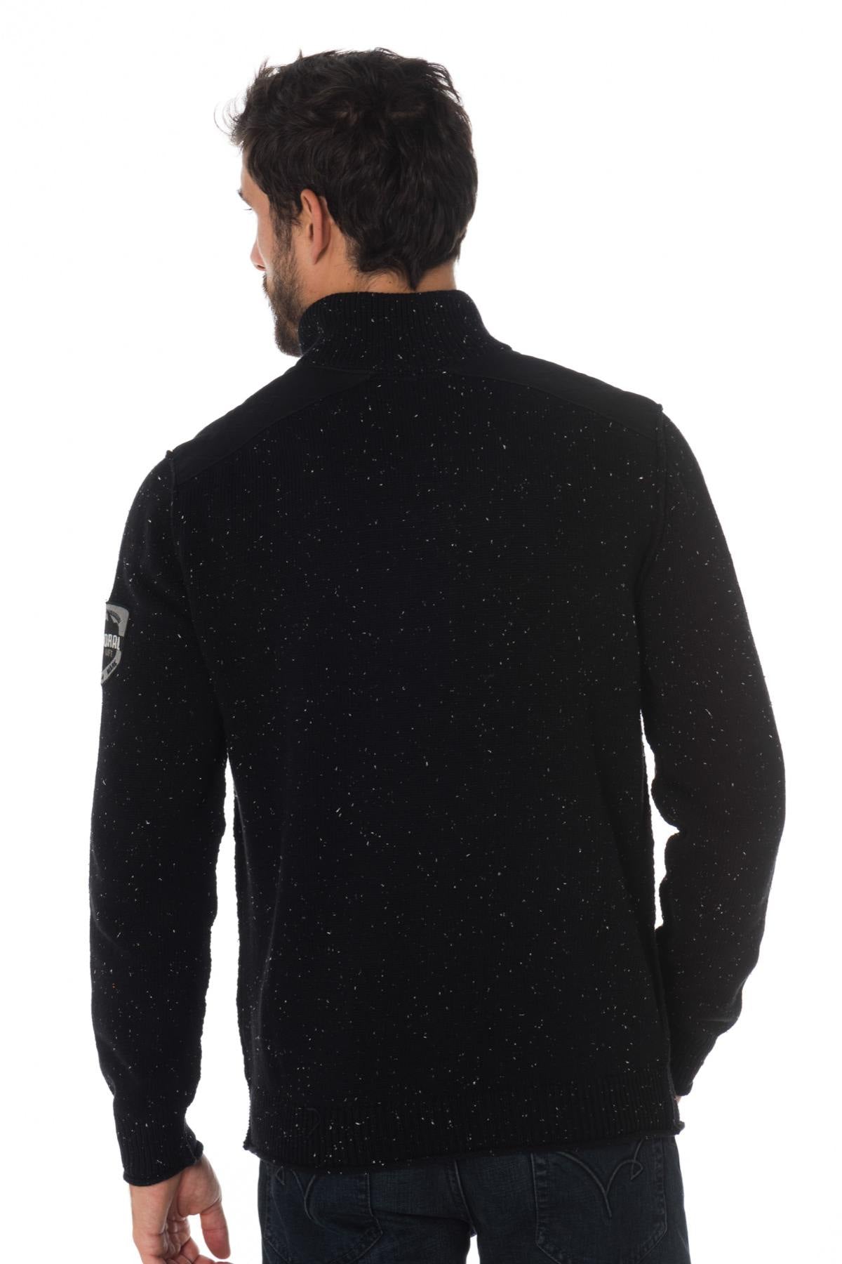  Kaporal men's speckled knit sweater - Image n°4