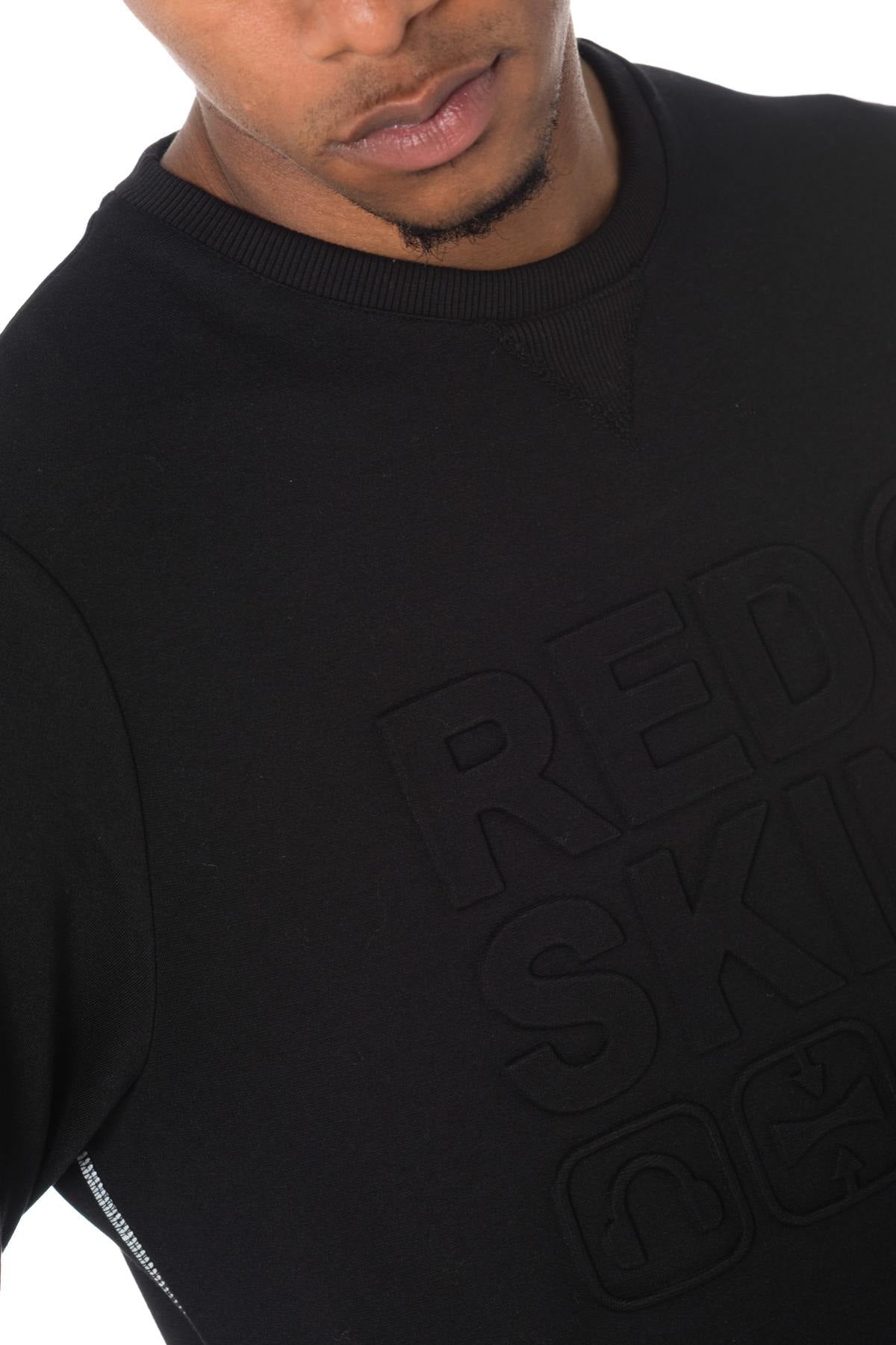  Black sweater with embossed Redskins brand logo - Image n°4