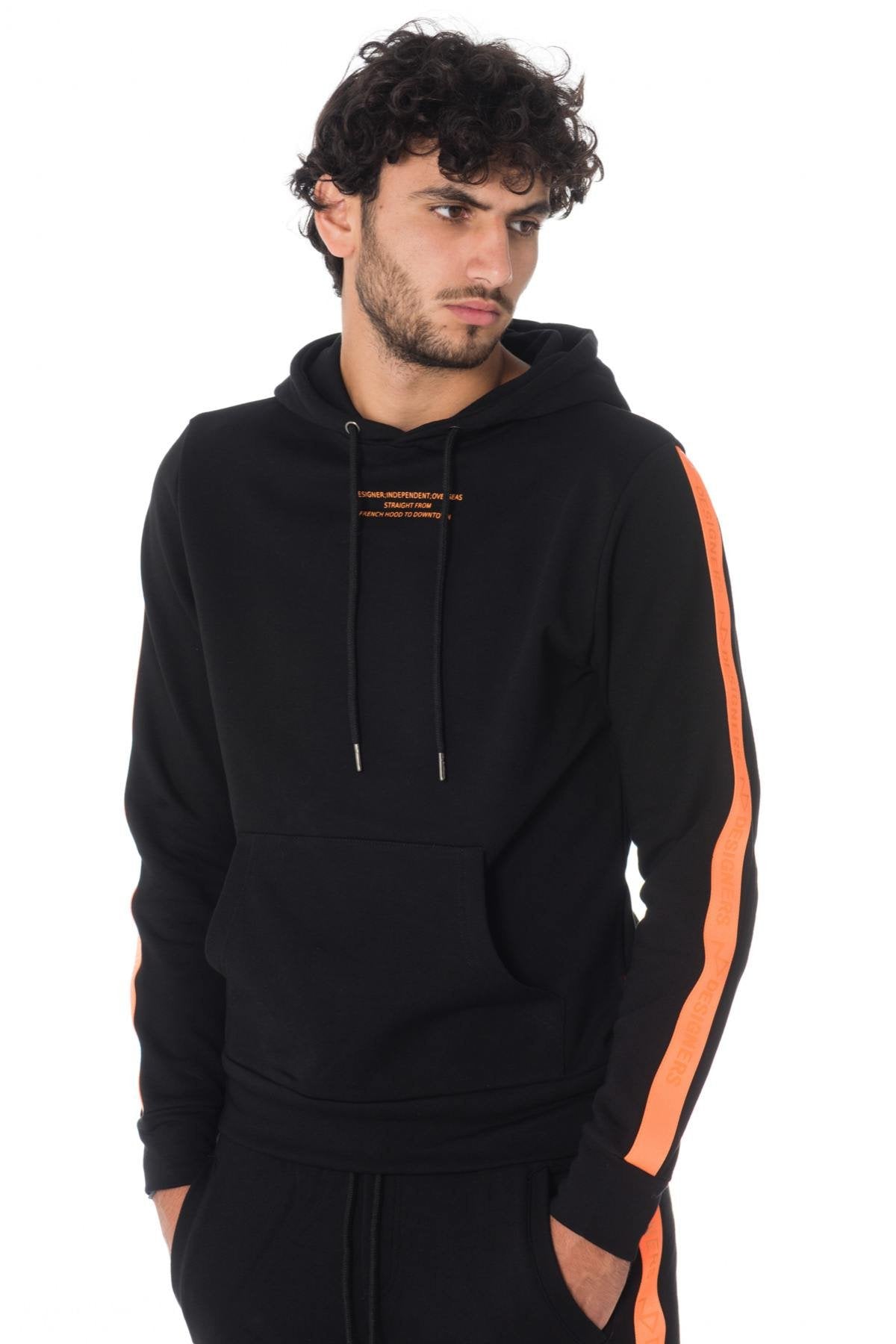 The New Designers men's black hoodie - Image n°1