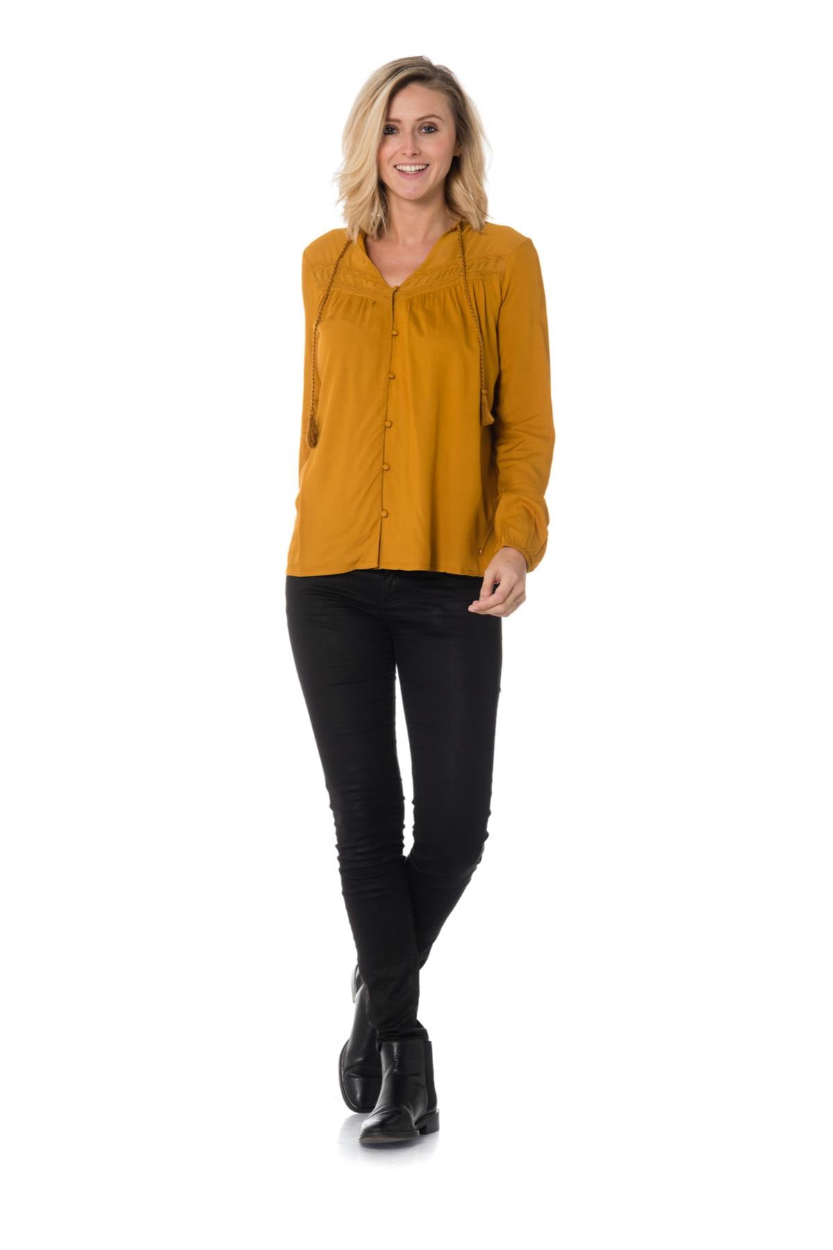  Kaporal women's honey blouse - Image n°2