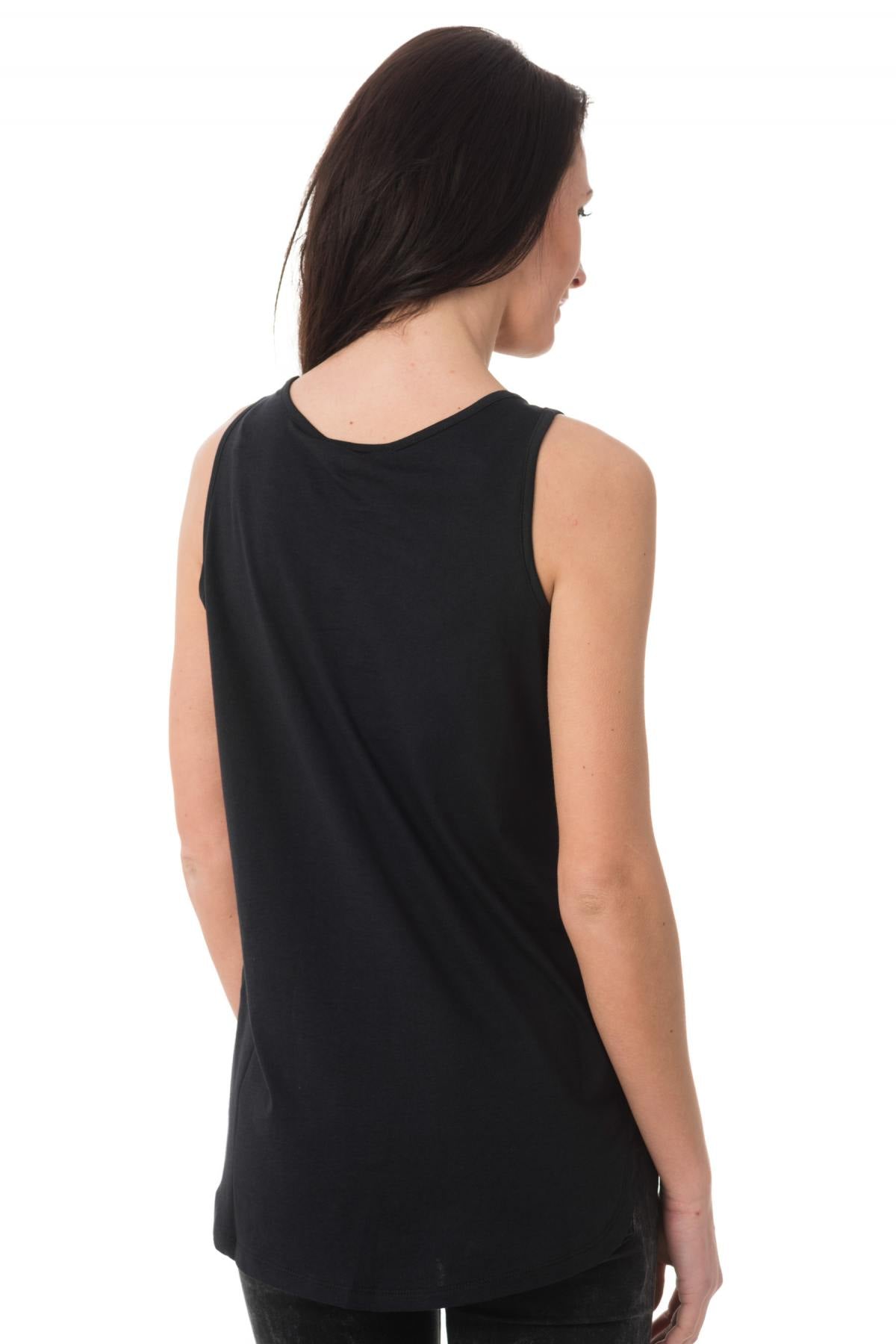 Kaporal five women's tank top black - Image n°3