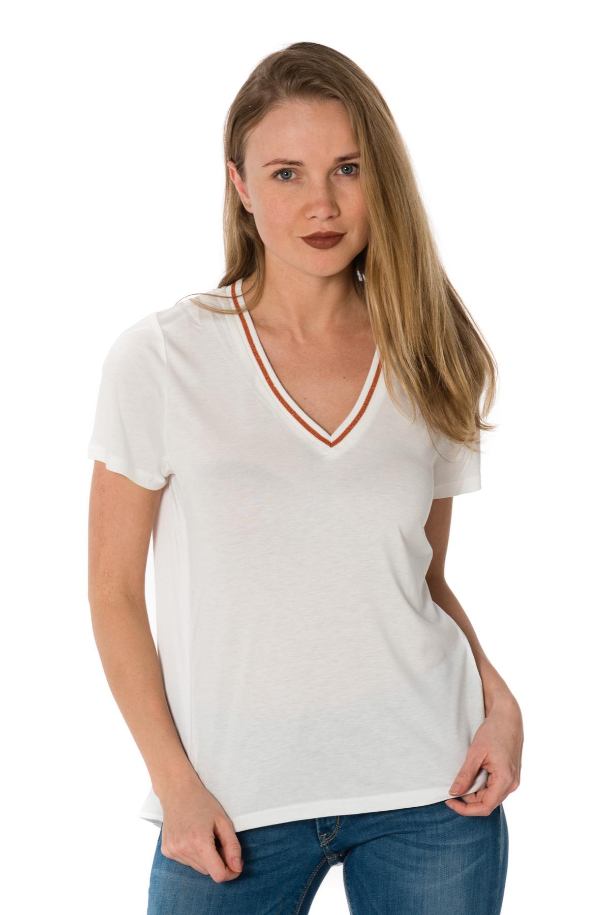 Women's flowing neckline t-shirt - Image n°5