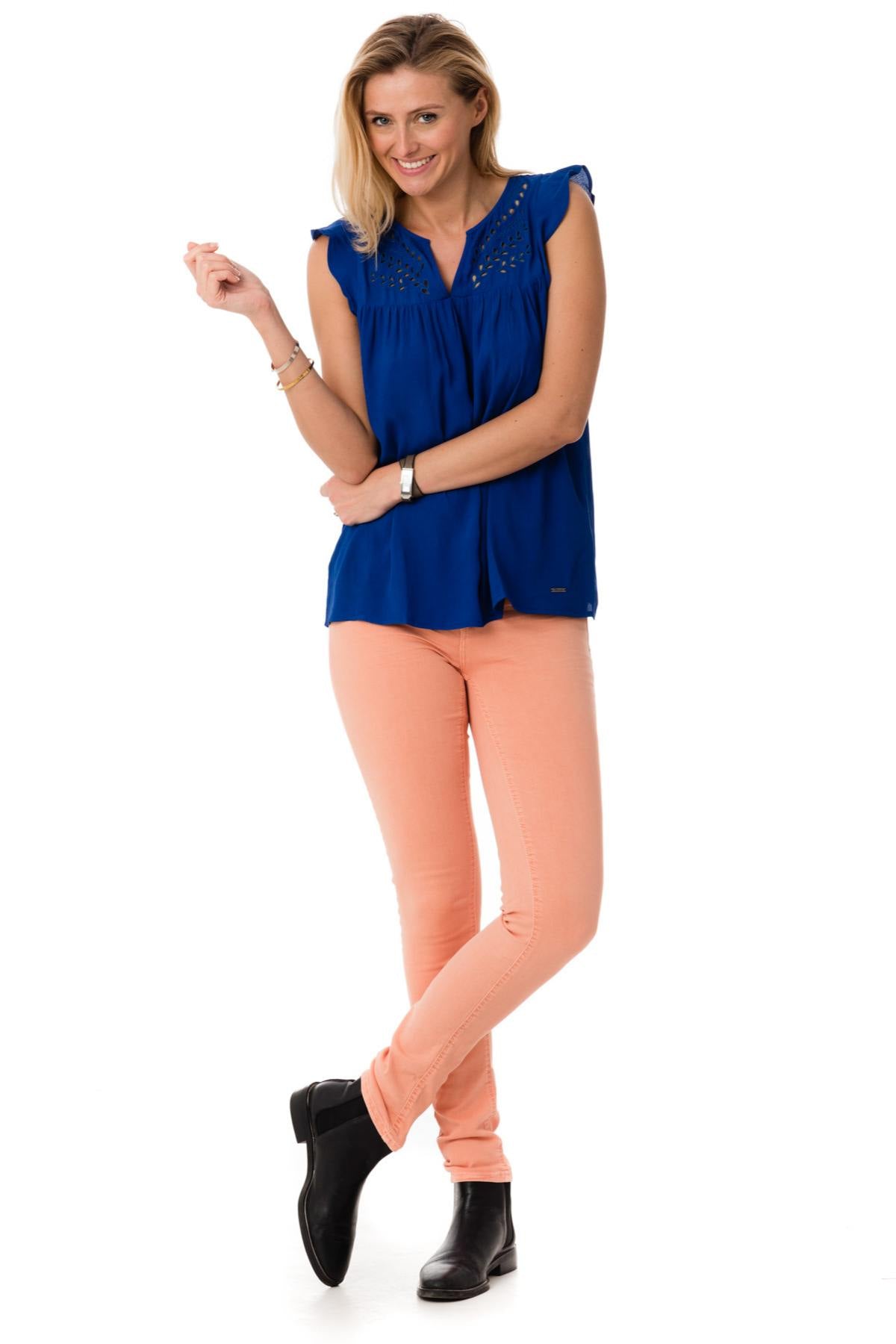 Kaporal women's blue top - Image n°2