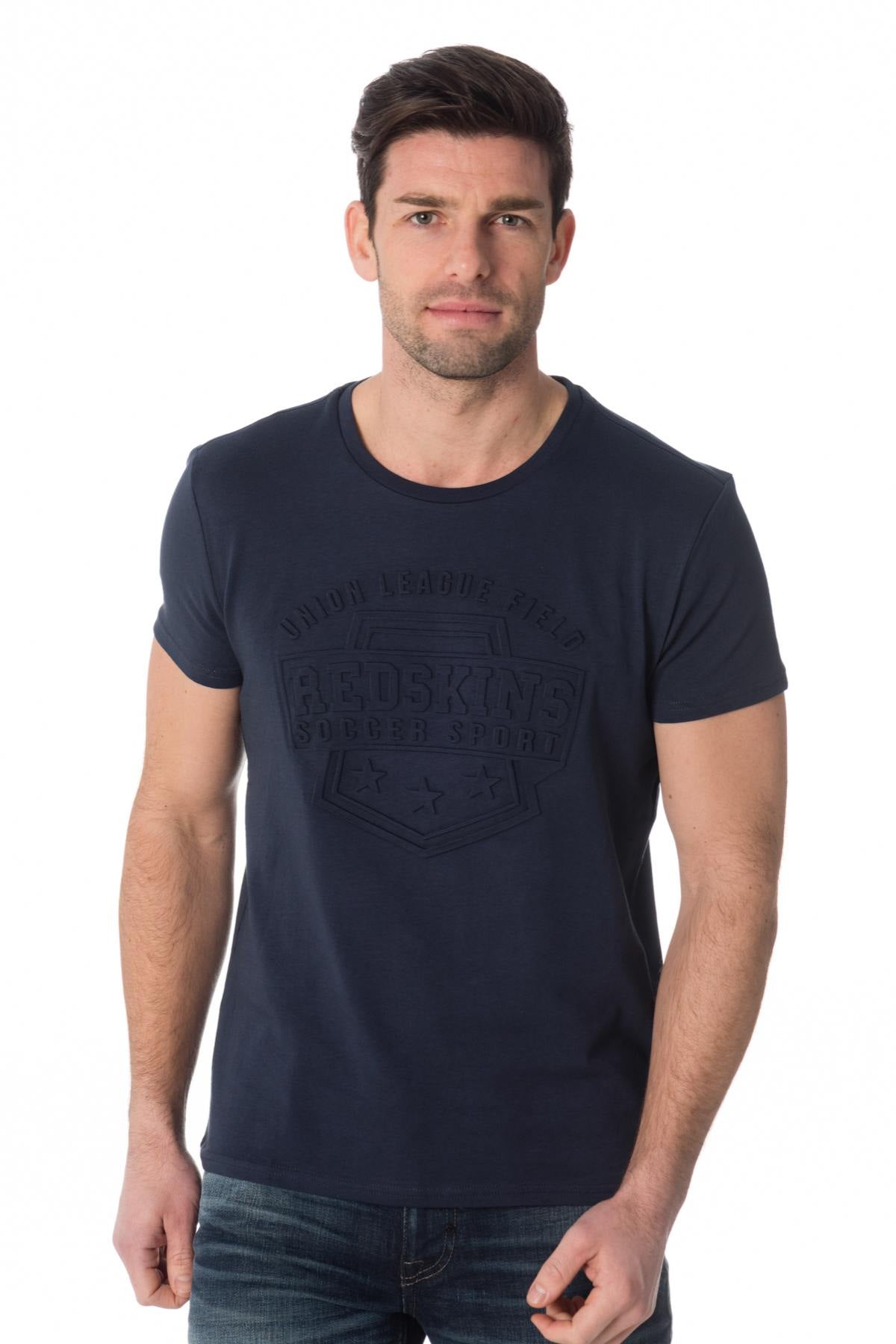 Redskins men's navy blue t-shirt - Image n°1