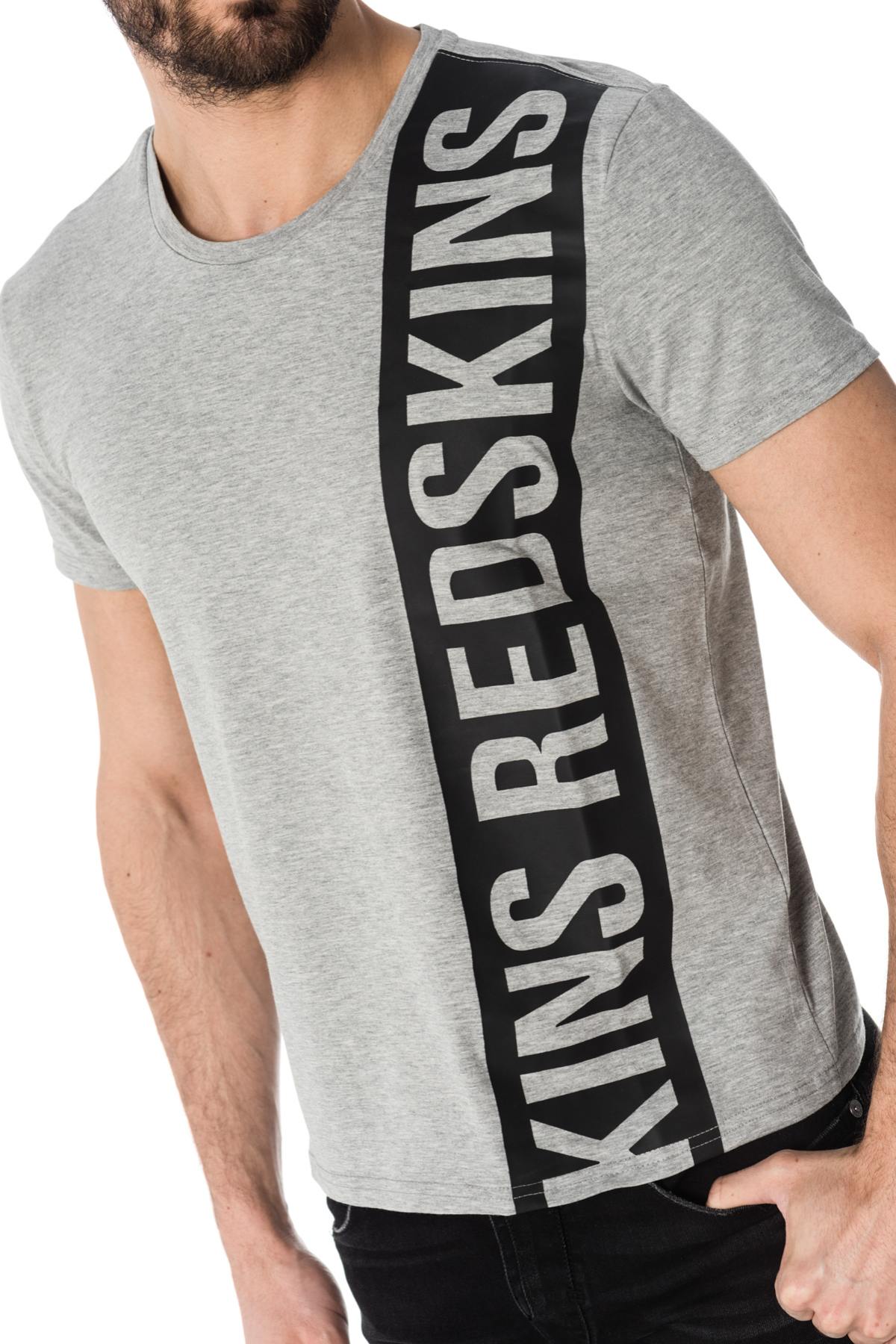  Redskins men's heather gray t-shirt - Image n°4