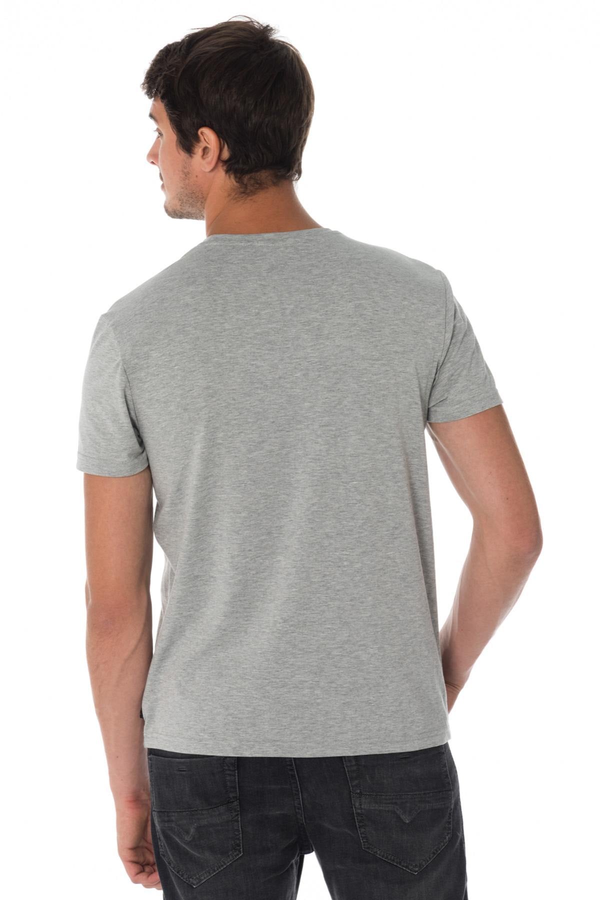 Redskins men's light gray t-shirt - Image n°3