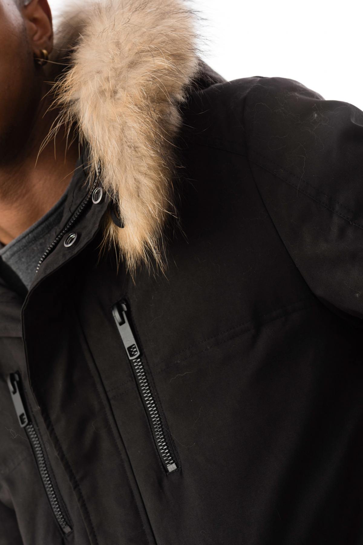 Antony Morato men's black parka - Image n°6