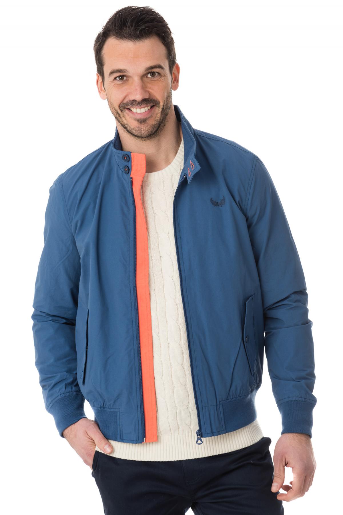 Blue and orange kaporal light jacket - Image n°3