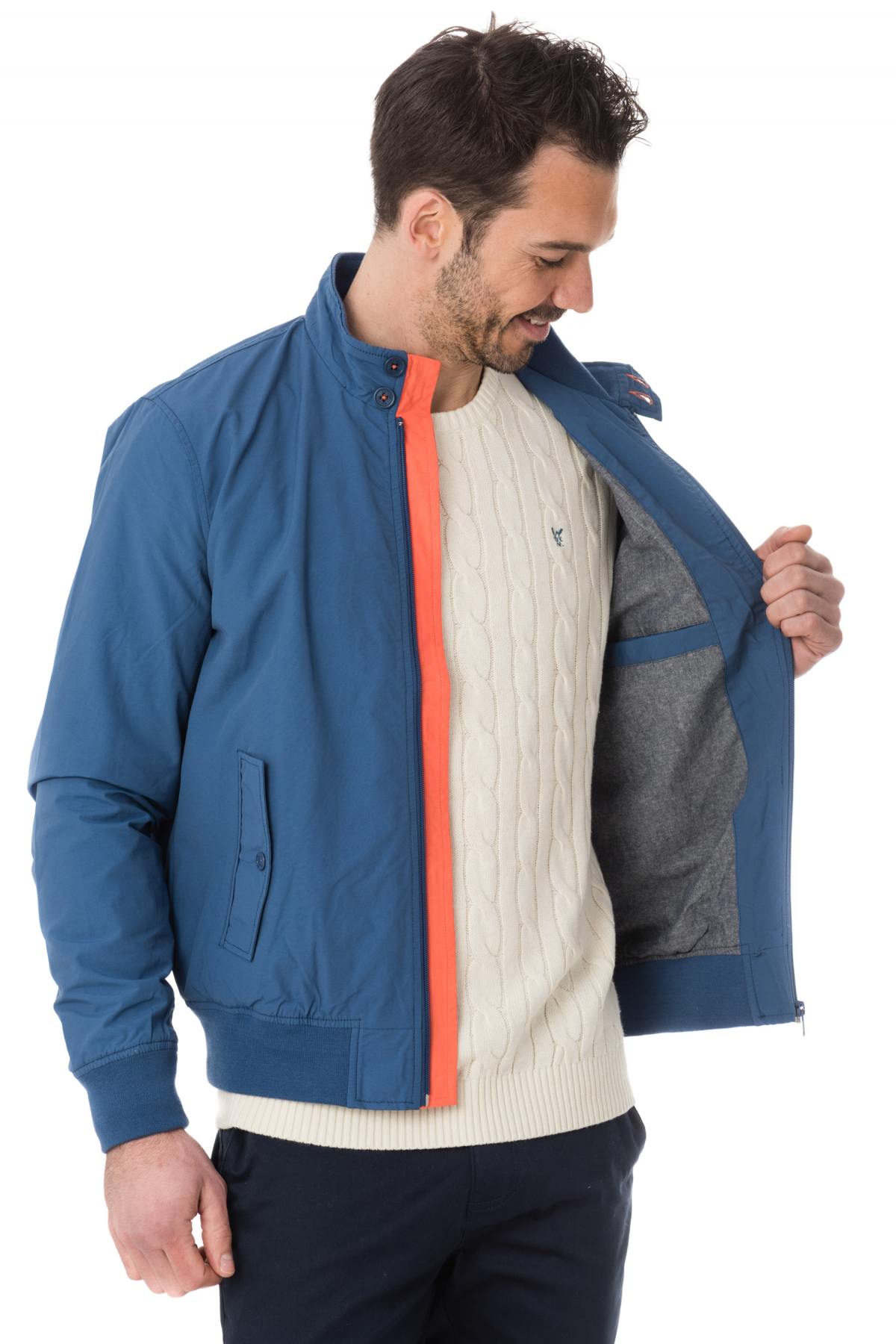 Blue and orange kaporal light jacket - Image n°4