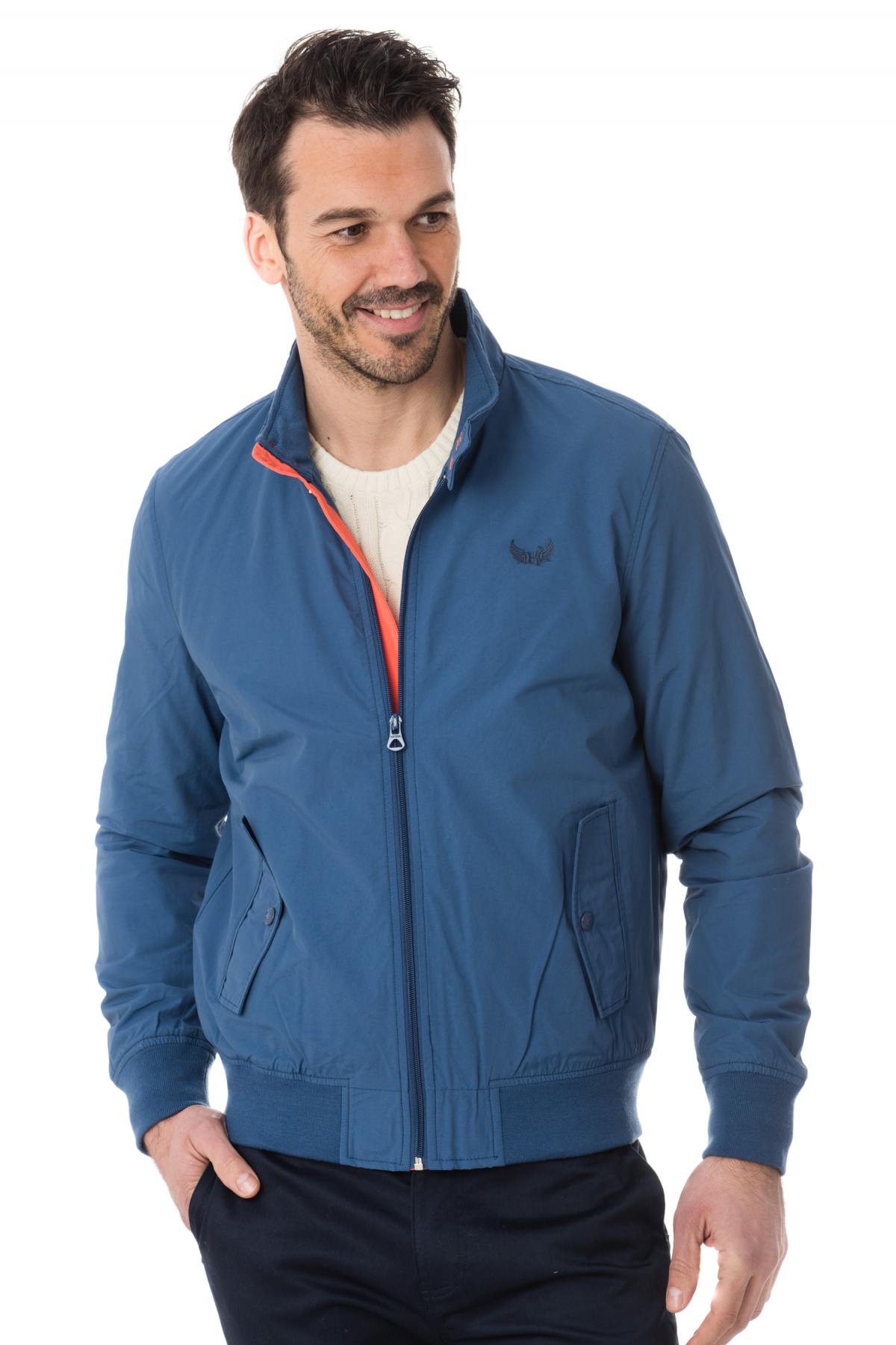 Blue and orange kaporal light jacket - Image n°1