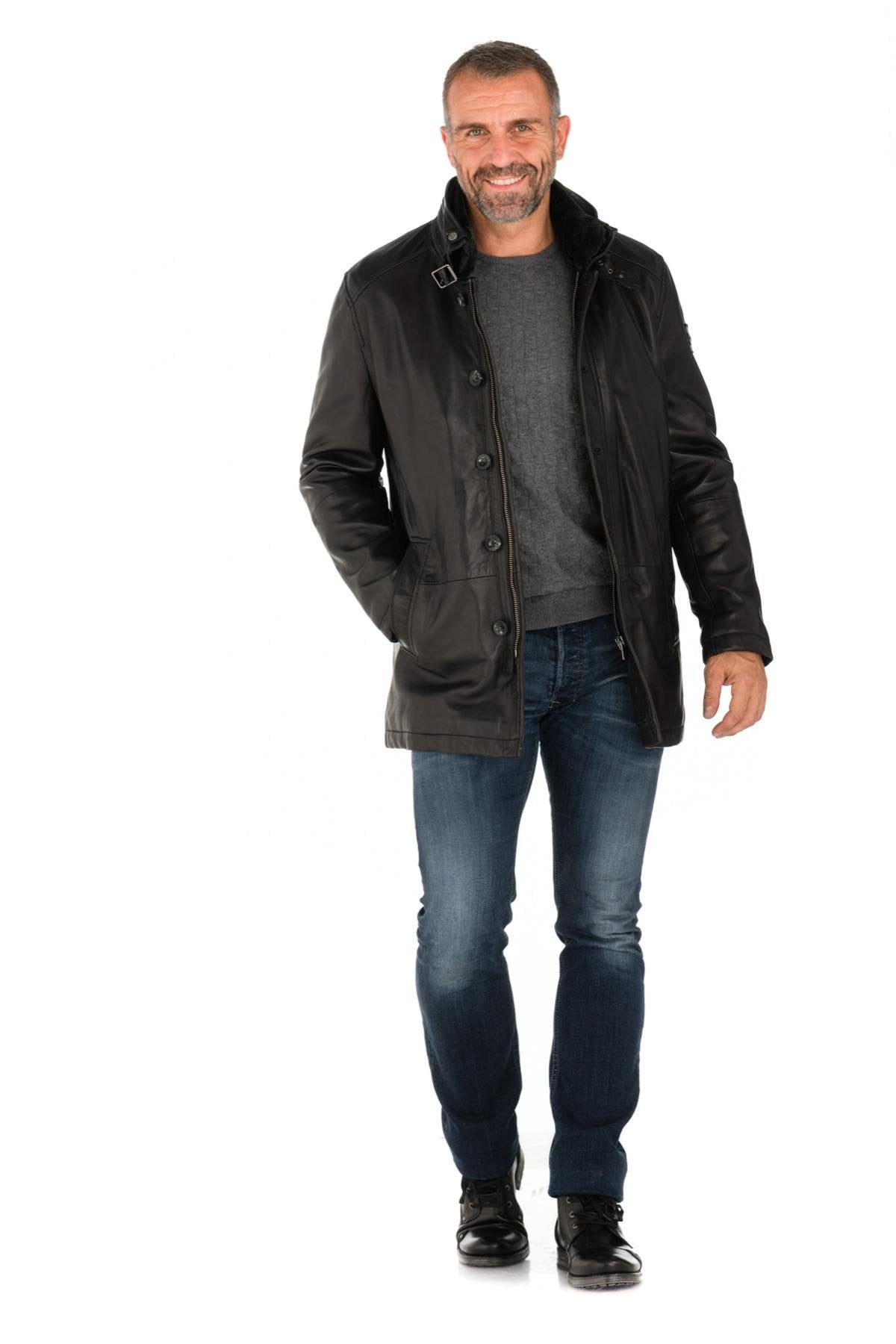 Milestone men's mid-length jacket - Image n°2