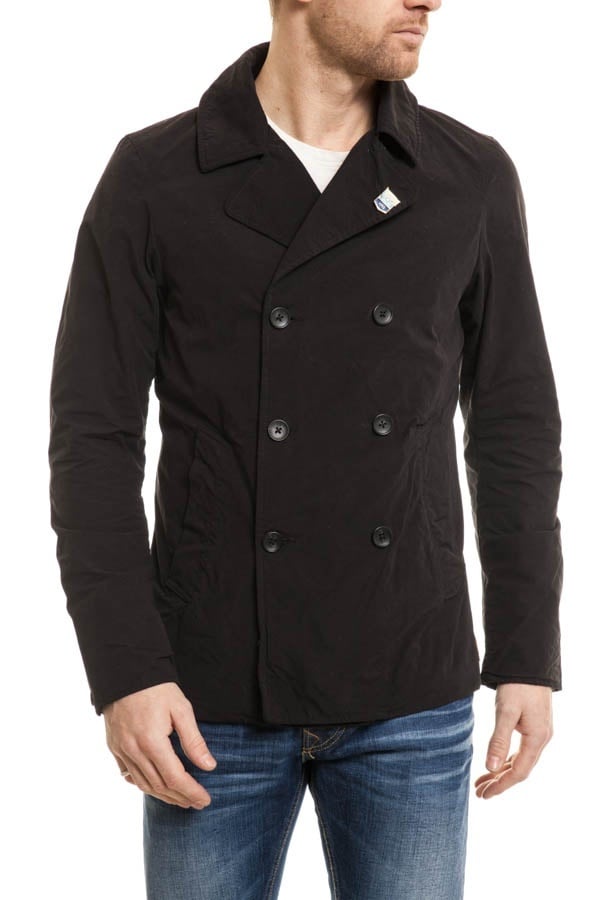 Scotch and Soda Men's Peacoat Polyester Black - Image n°1