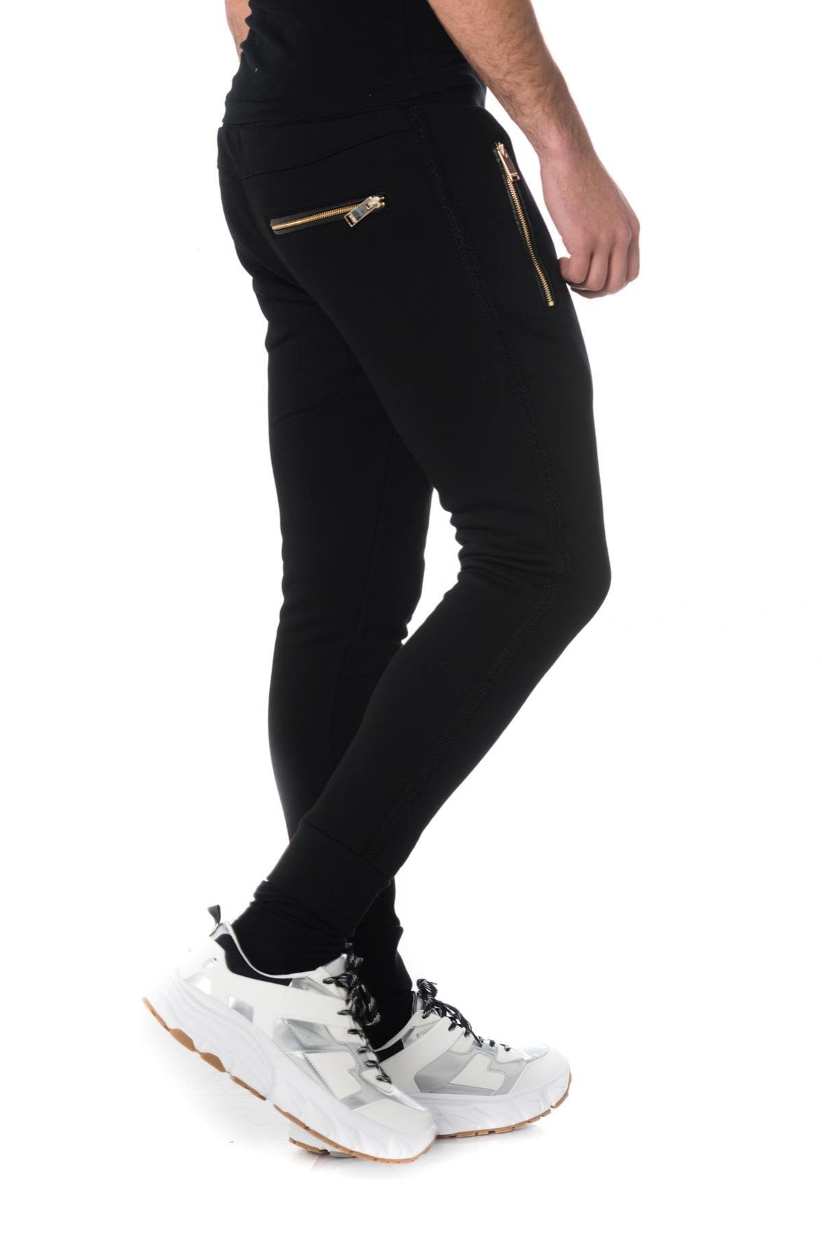 Men's black sweatpants - Image n°2