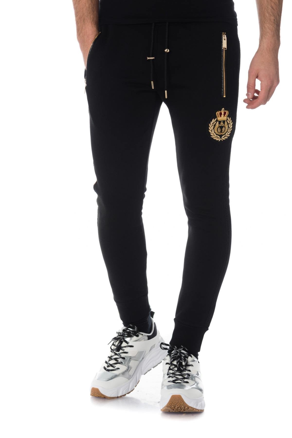 Men's black sweatpants - Image n°1