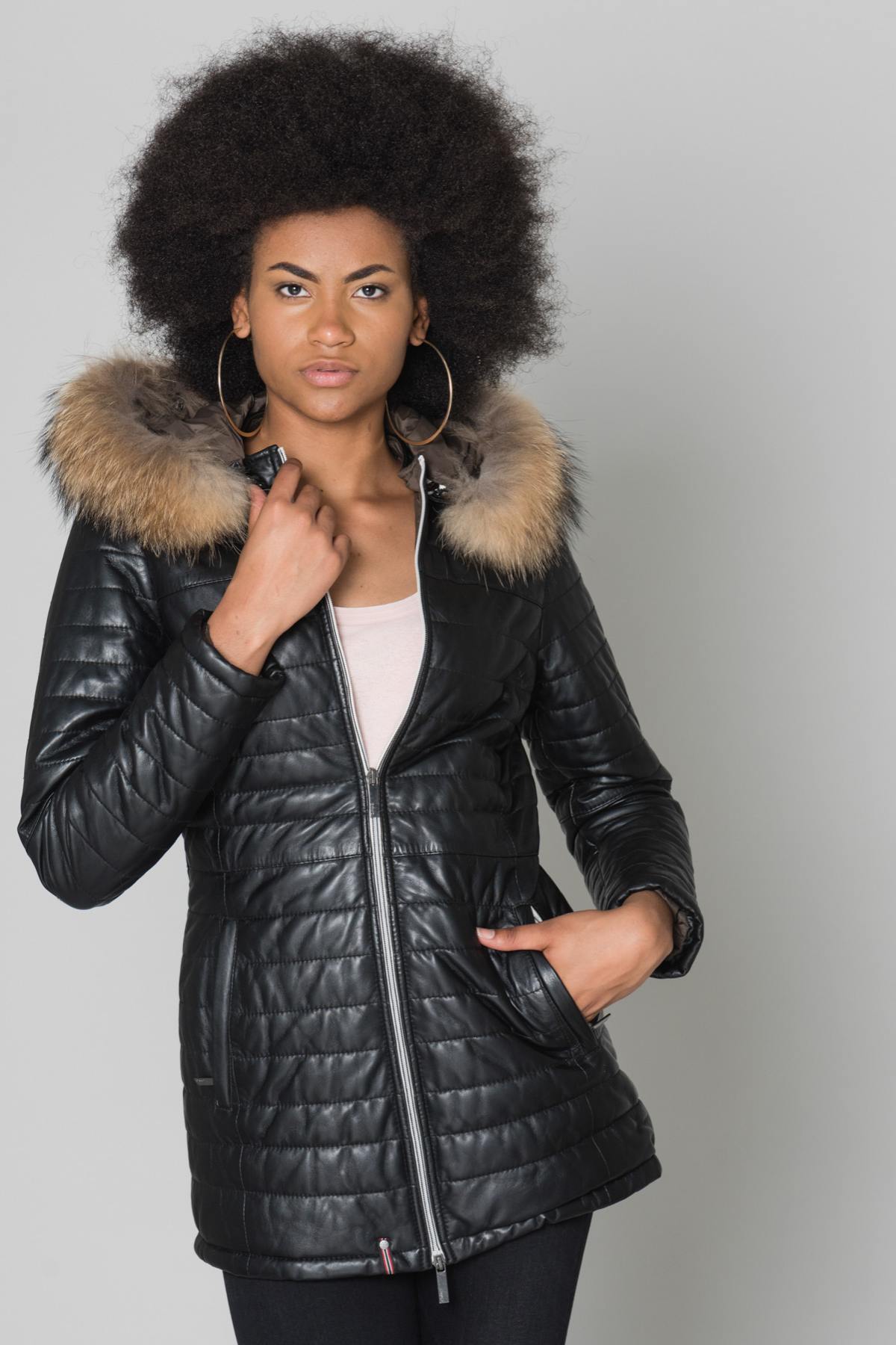 Oakwood sheepskin down jacket - Image n°5