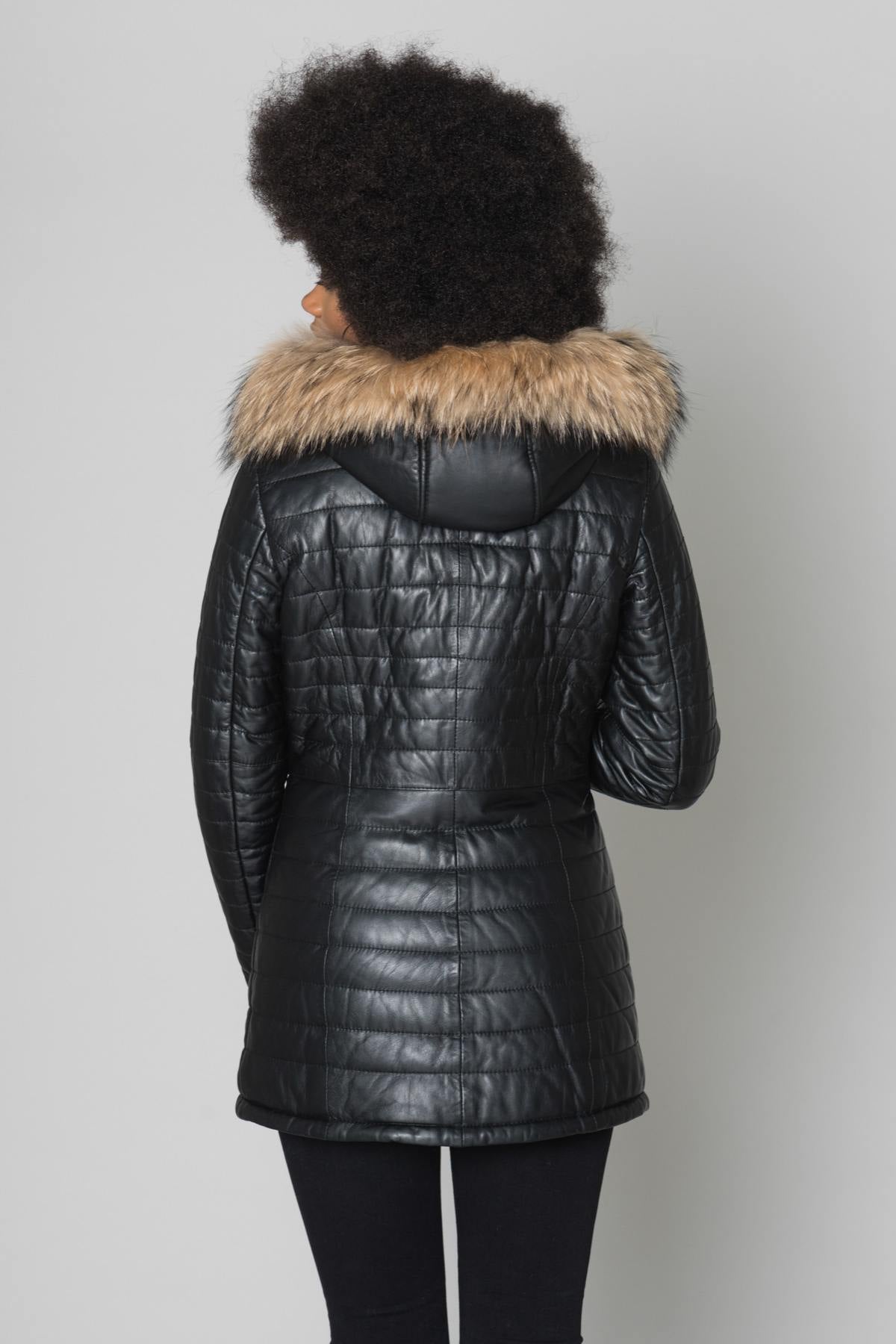 Oakwood sheepskin down jacket - Image n°6