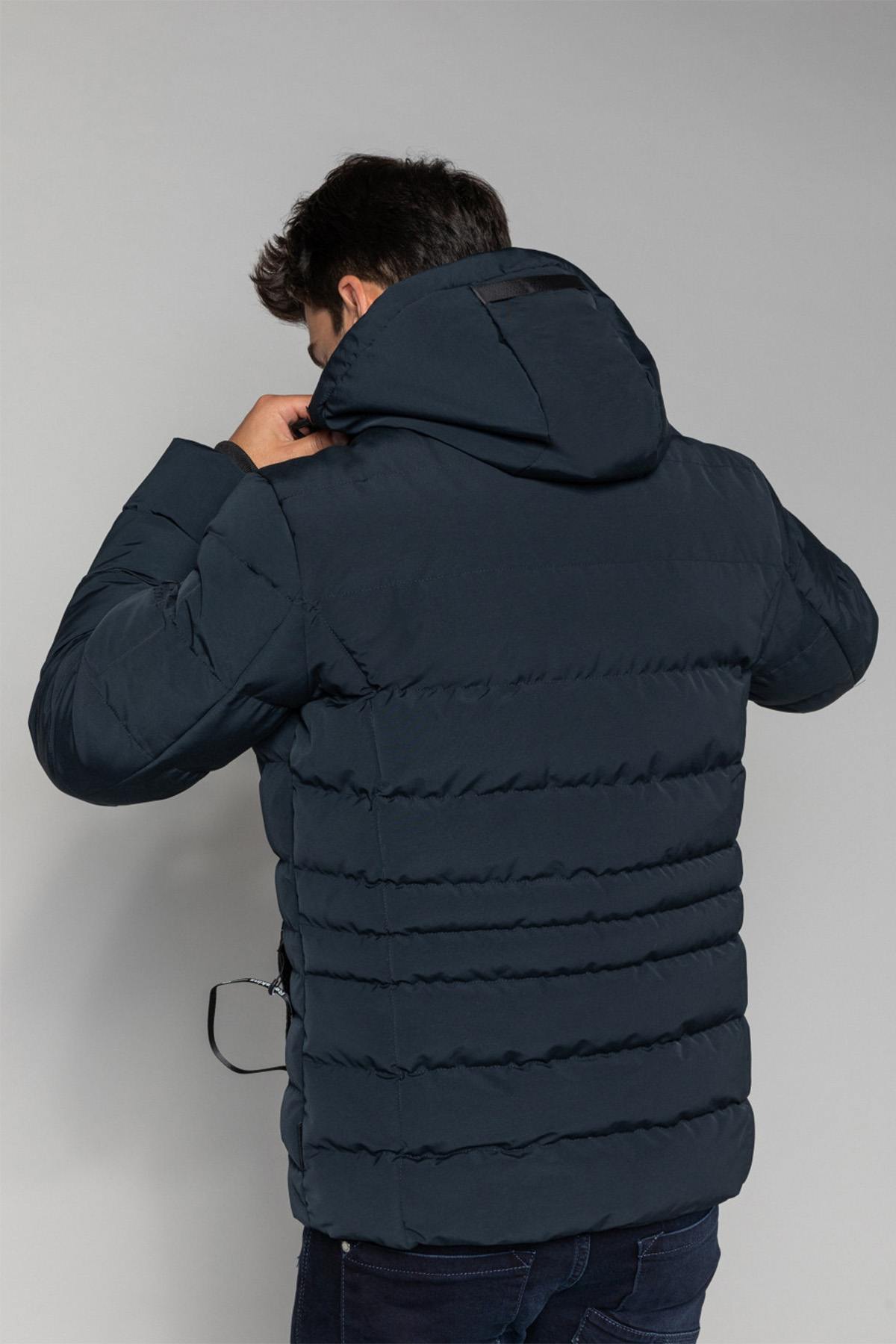 Redskins navy blue down jacket - Image n°3