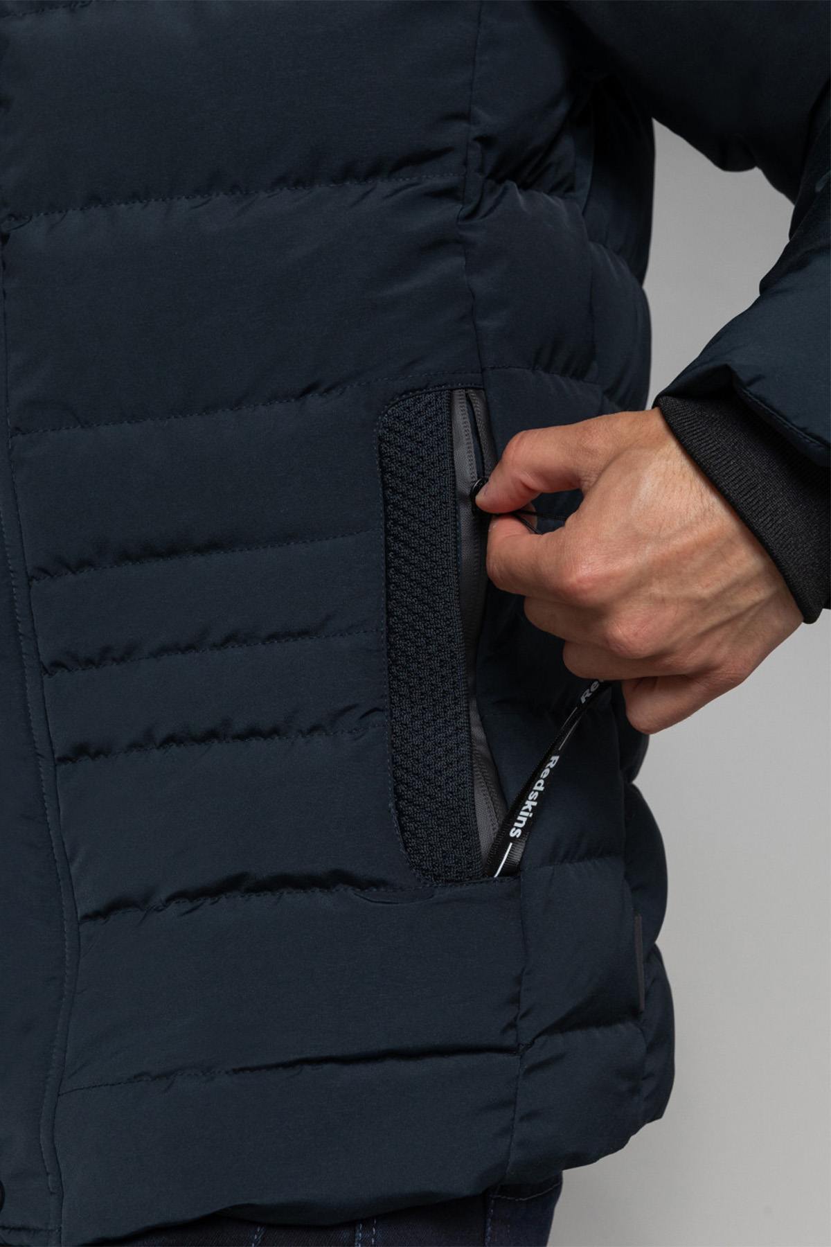 Redskins navy blue down jacket - Image n°5