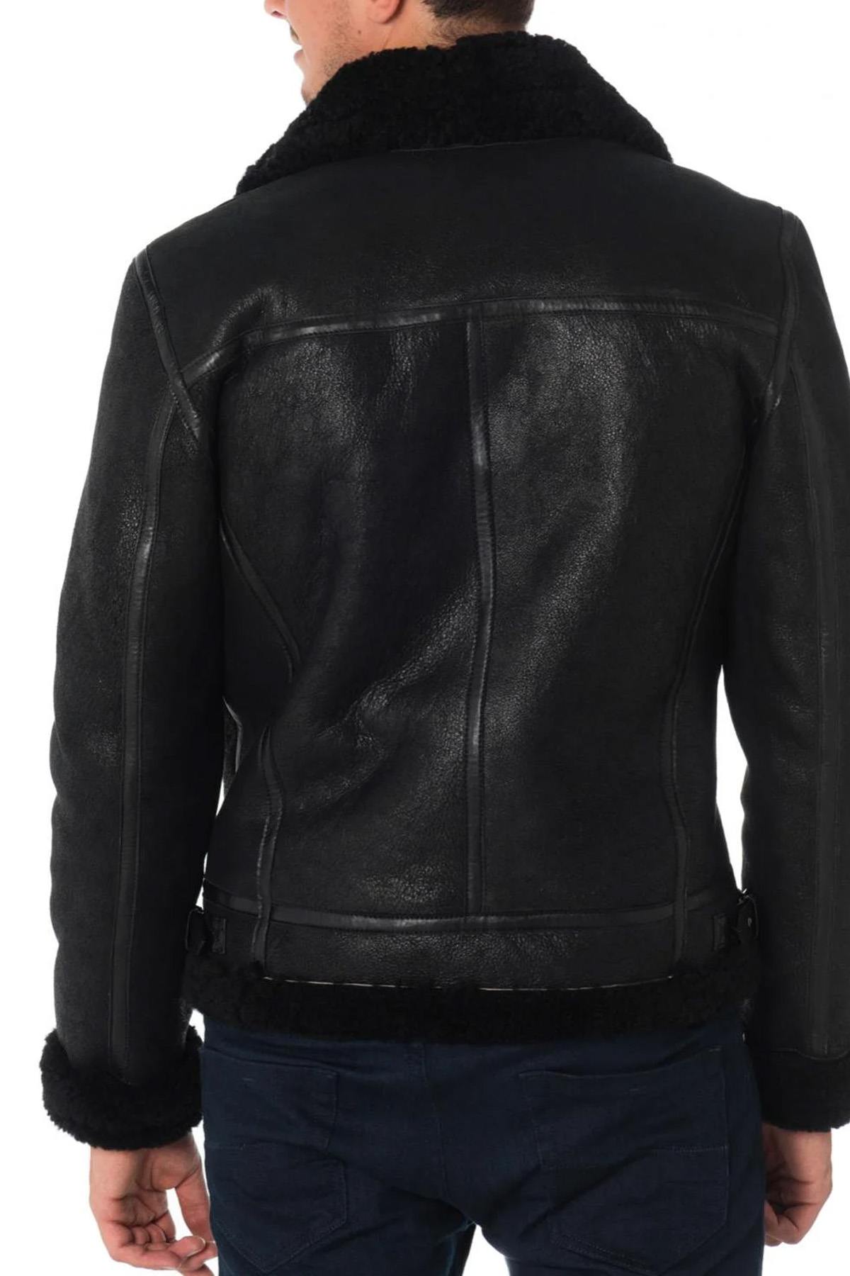 Redskins men's black bomber jacket - Image n°4