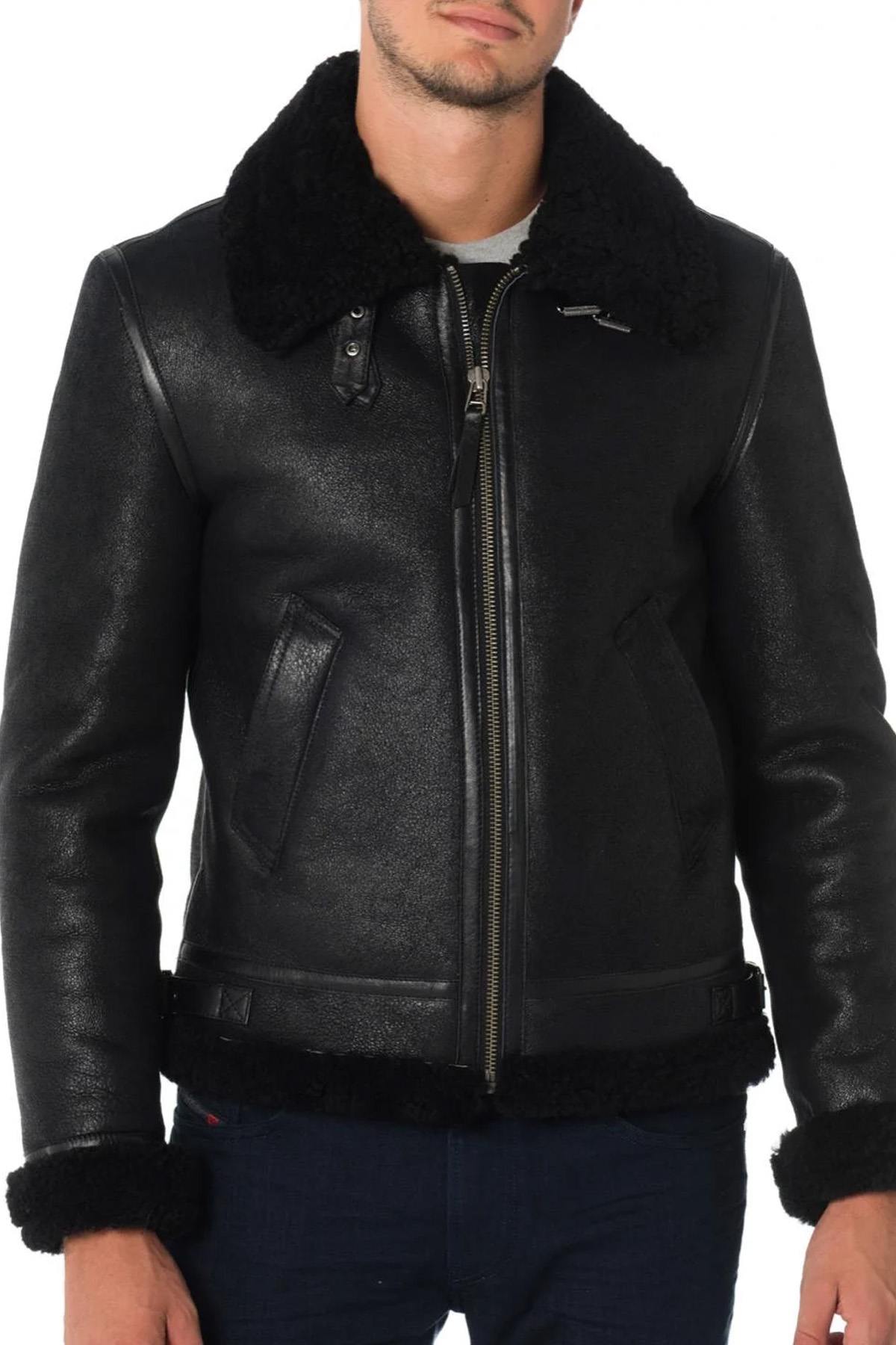 Redskins men's black bomber jacket - Image n°6