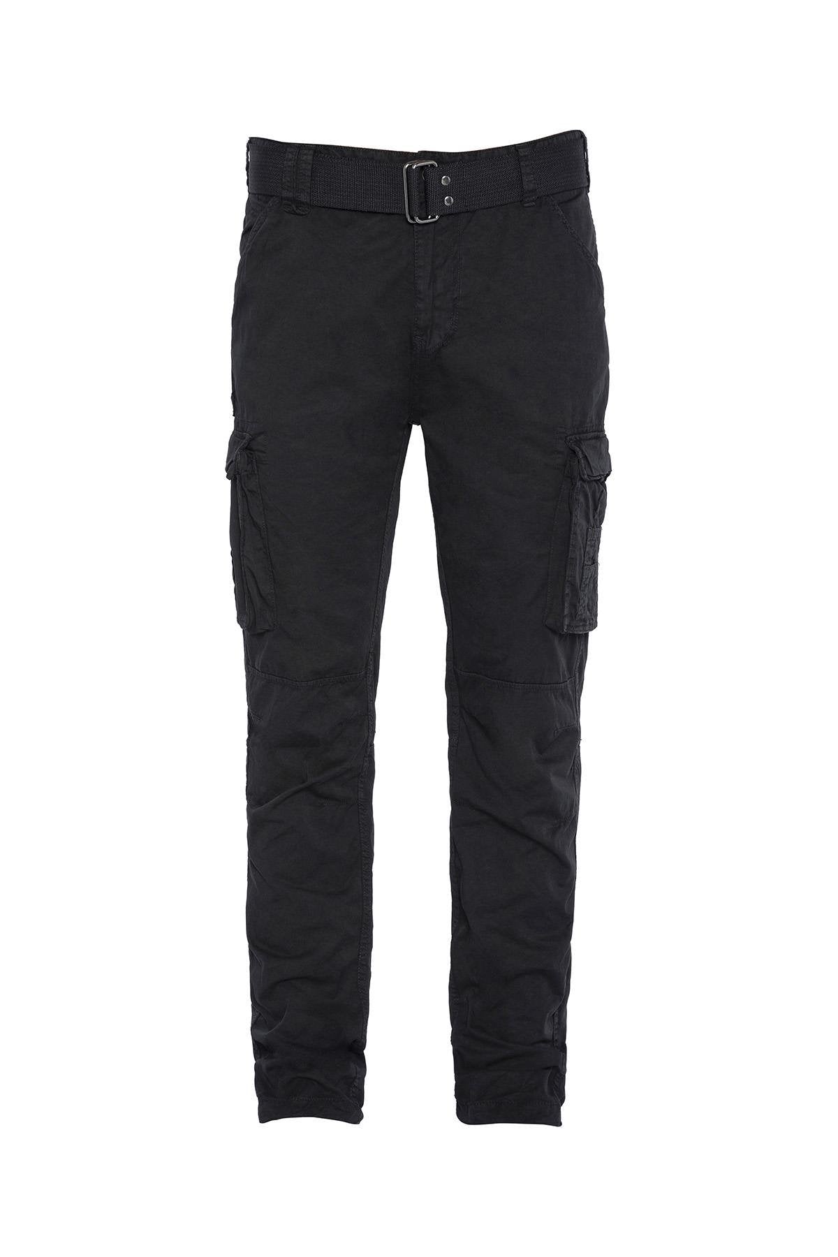 Black army pants for men - Image n°1