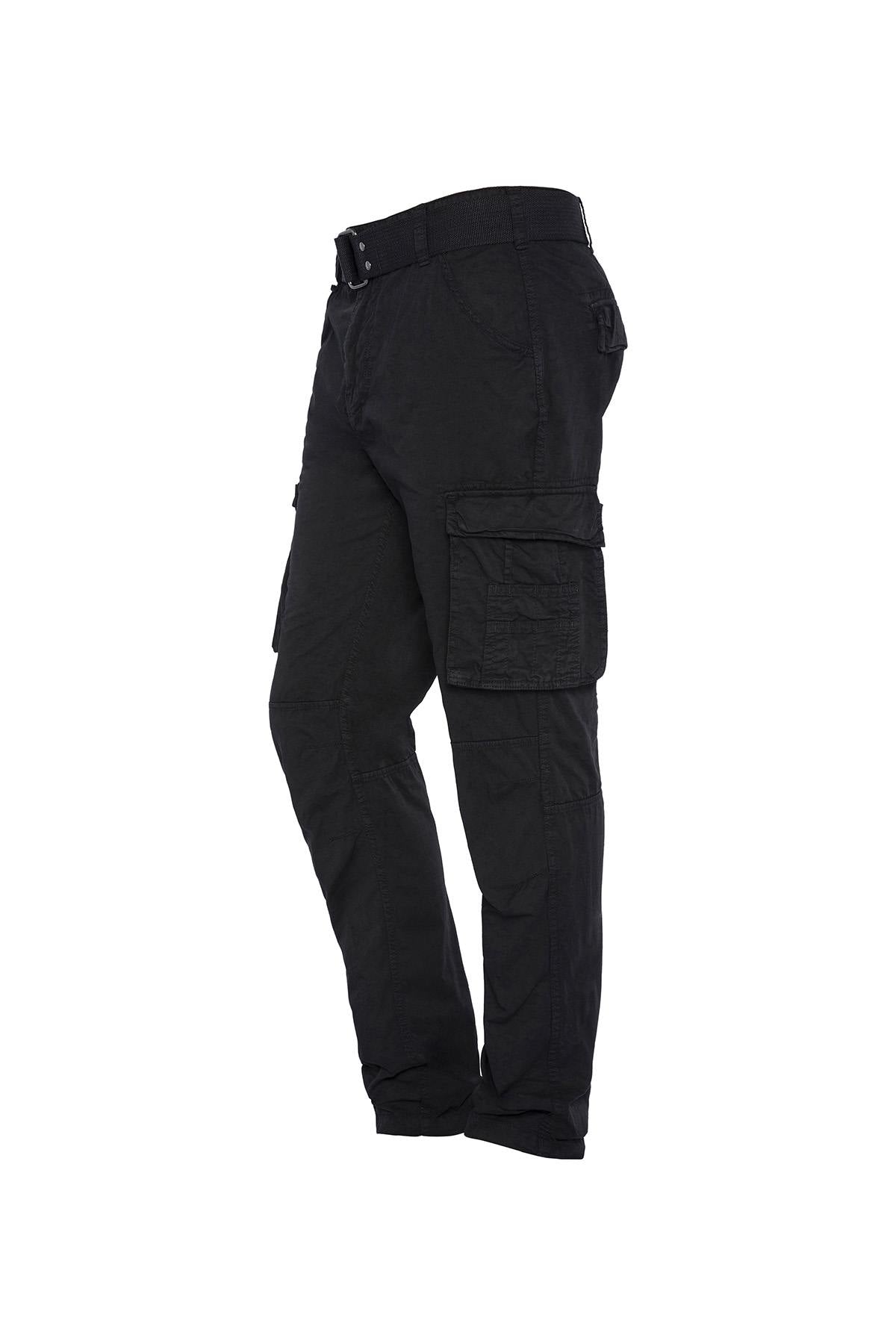 Black army pants for men - Image n°4