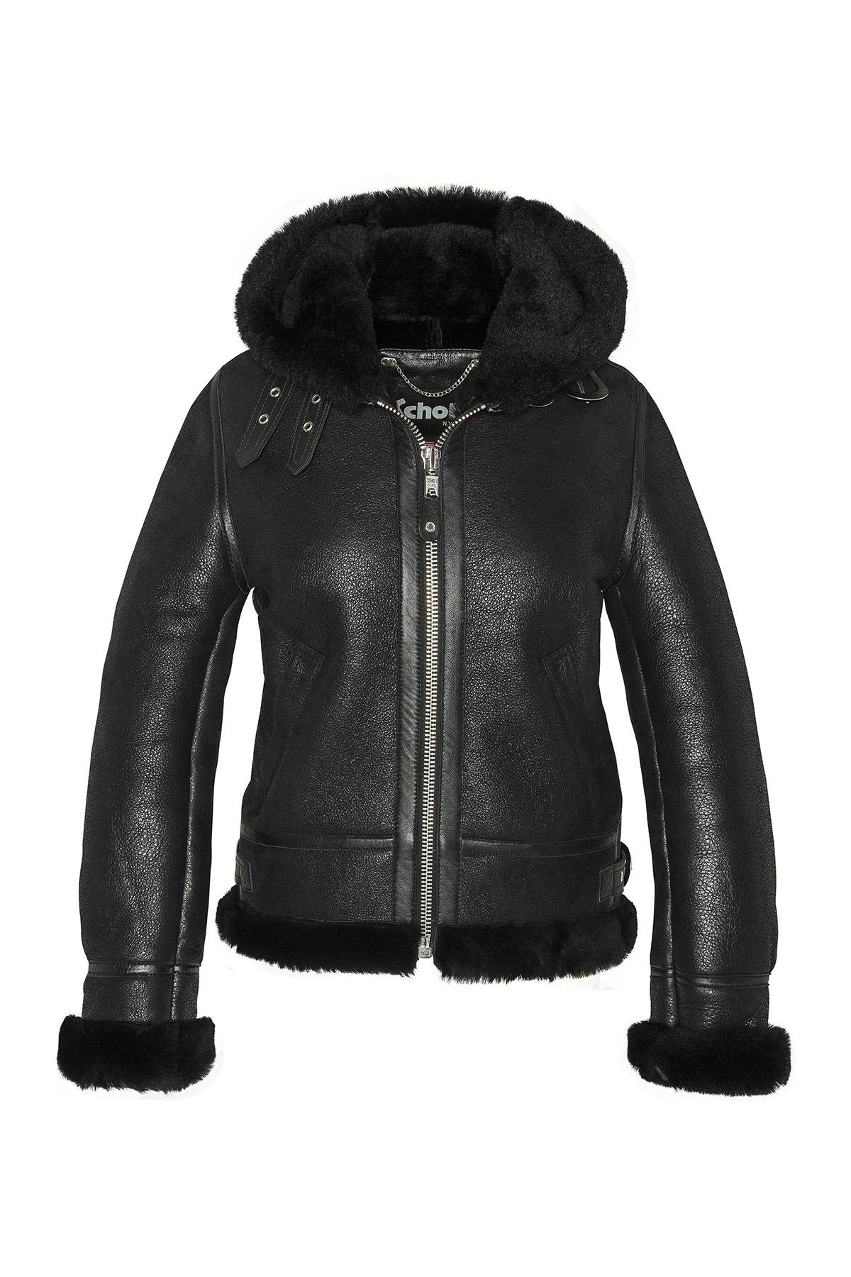 Type B-3 black bomber for women - Image n°7