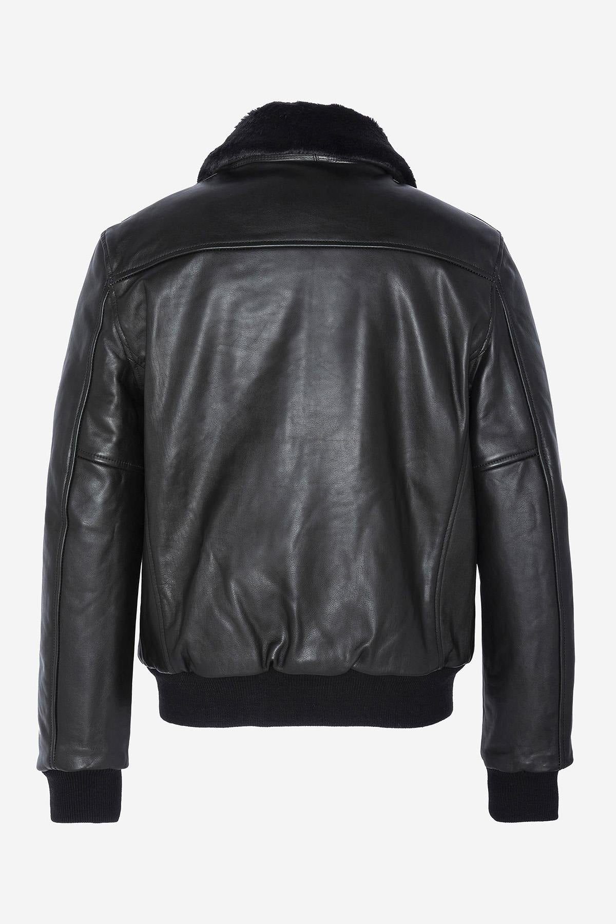 Schott cowhide leather jacket - Image n°7